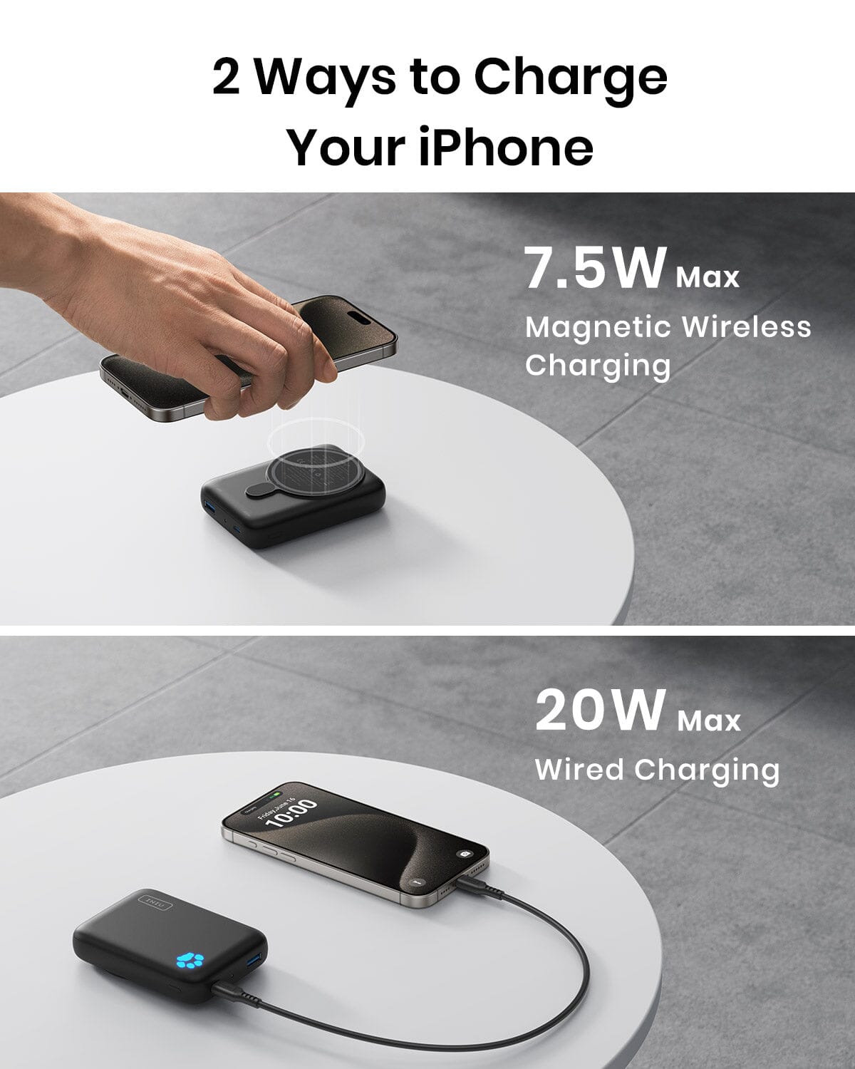 iniu-b43-magsafe-10000mah-compact-magnetic-power-bank-for-iphone image 7