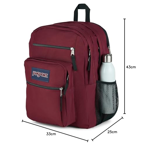 jansport-big-student-large-backpack-15-inch-laptop-compartment-34l-russet-red-on image 8