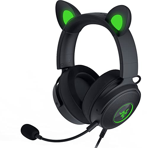 razer-kraken-kitty-v2-pro-wired-rgb-gaming-headset-interchangeable-kitty-bear-bu image 8