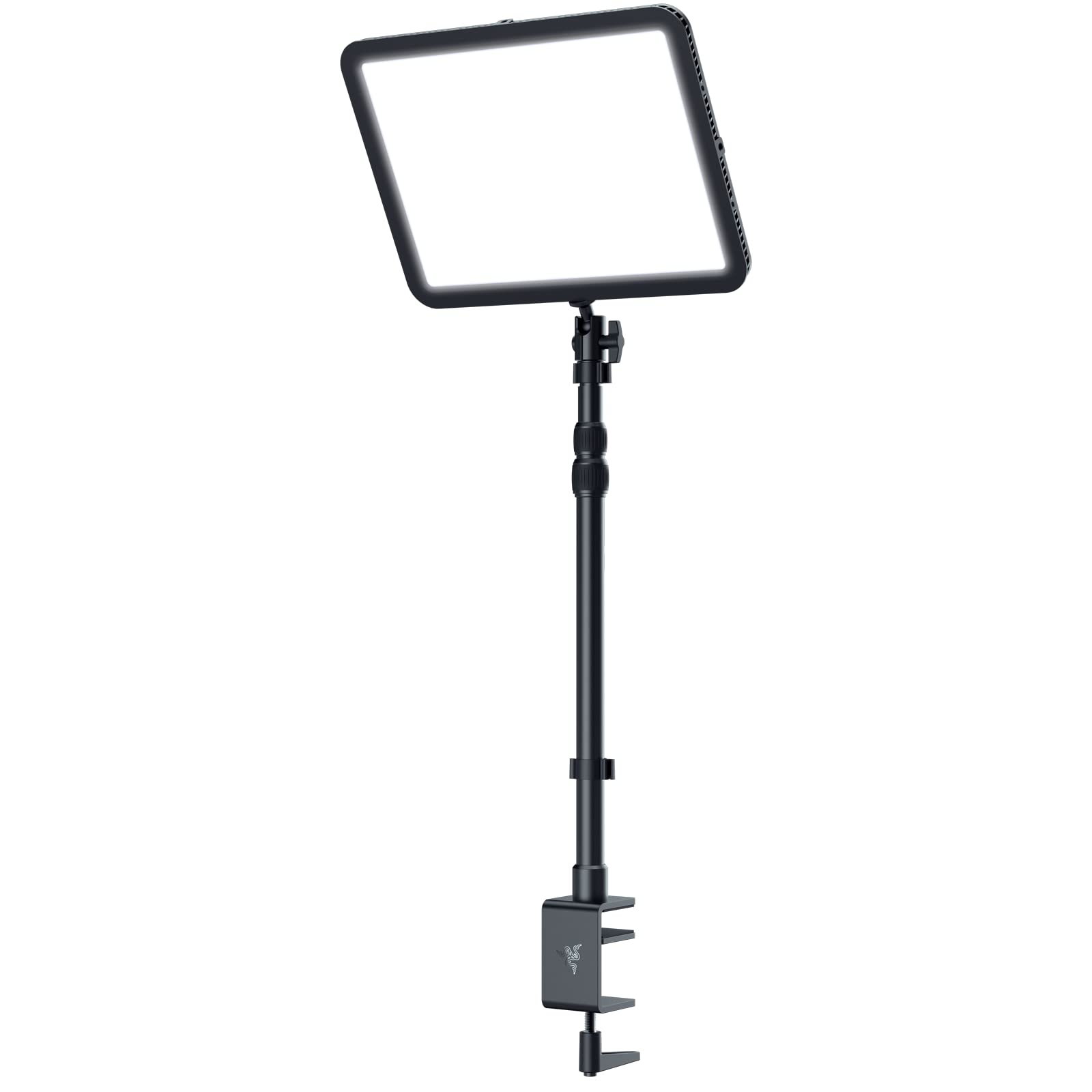 razer-key-light-chroma-2800-lumen-rgb-streaming-video-light-with-clamp-mount-wi- image 1
