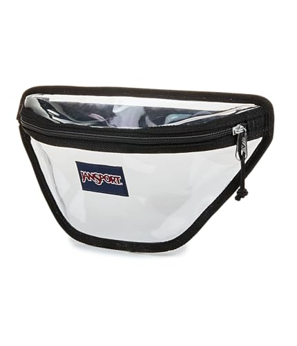 jansport-clear-waistpack-1l-transparent-fanny-pack-with-adjustable-hip-belt-cros image 8