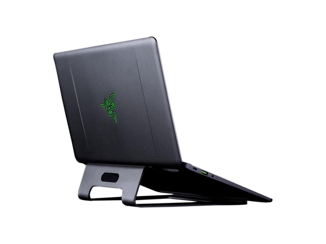 razer-laptop-stand-ergonomic-anodized-aluminum-open-air-cooling-riser-black image 1
