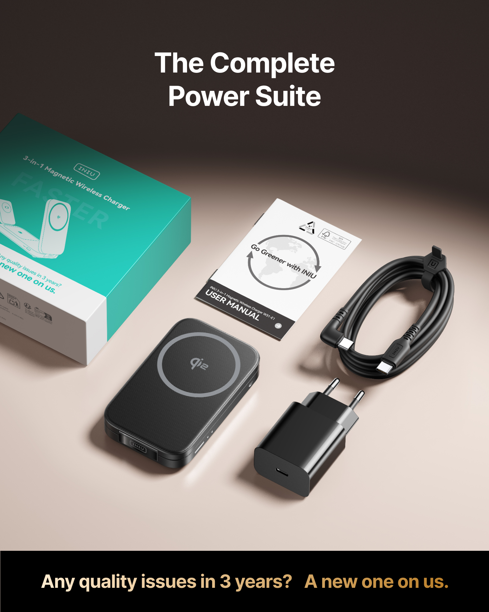iniu-snapgo-w31-qi2-15w-3-in-1-magnetic-foldable-wireless-charger image 7