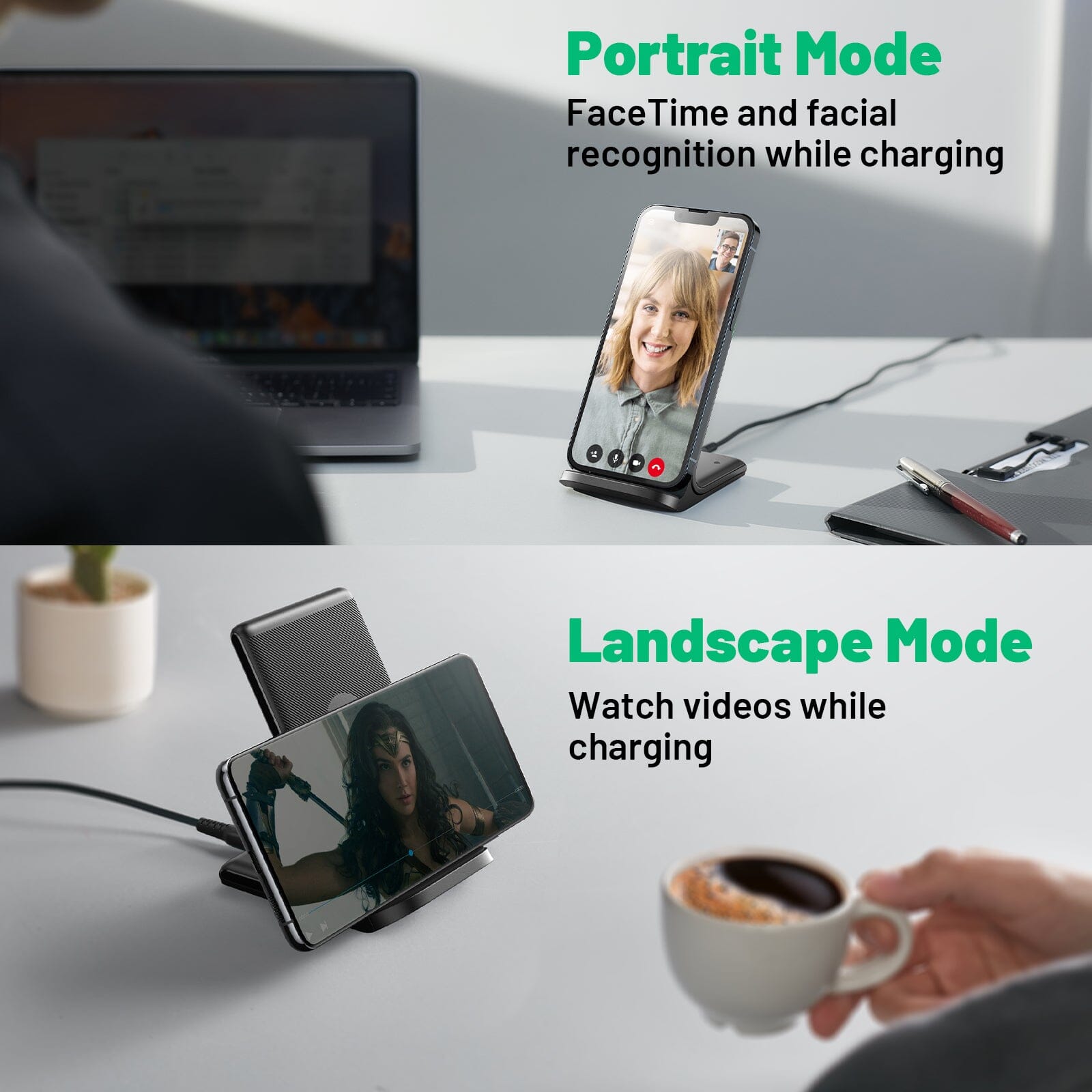 iniu-i211-15w-qi-certified-wireless-charger-with-sleep-friendly-adaptive-light image 7