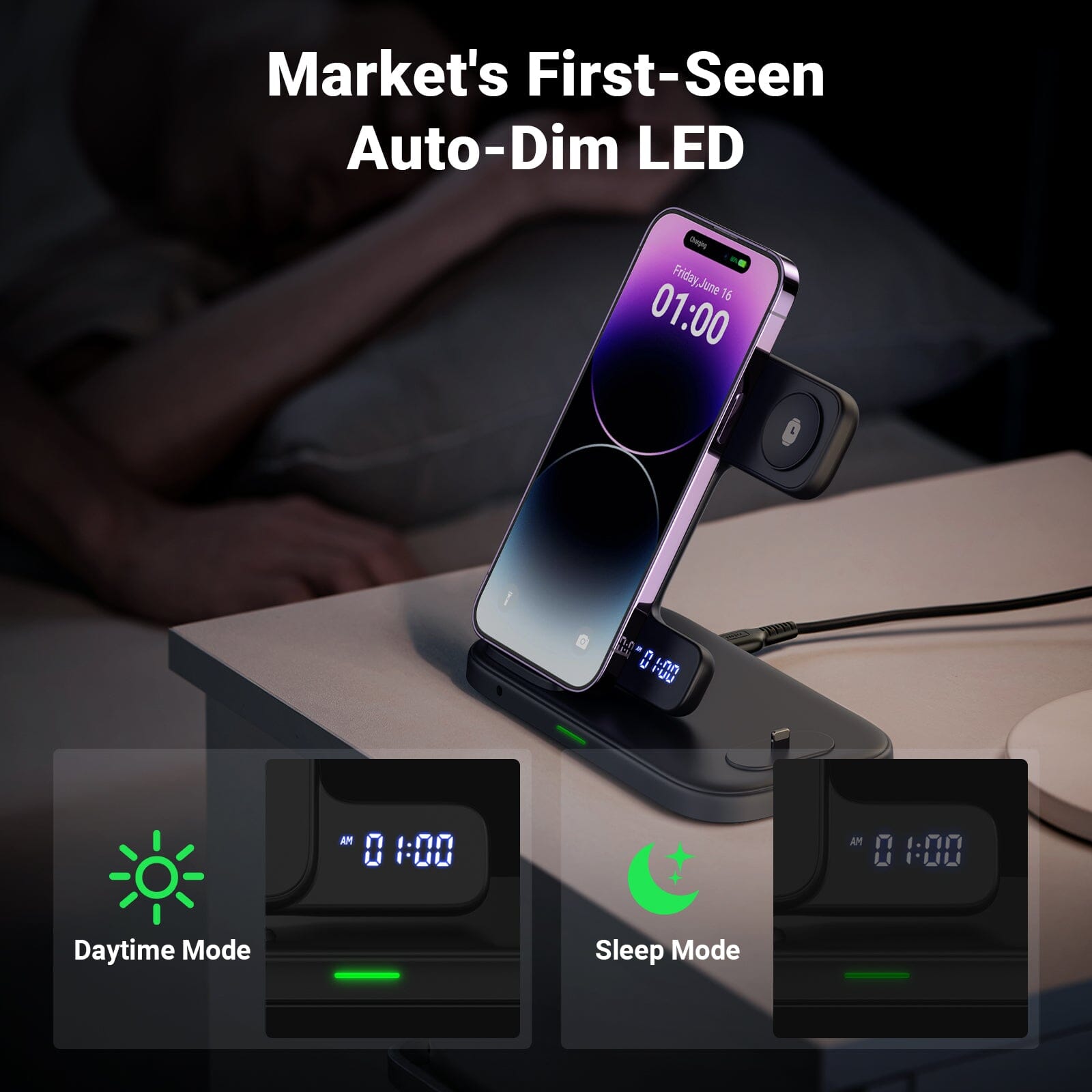 iniu-i220-qi-certified-3-in-1-fast-wireless-charging-station-15w-charger-for-iph image 6