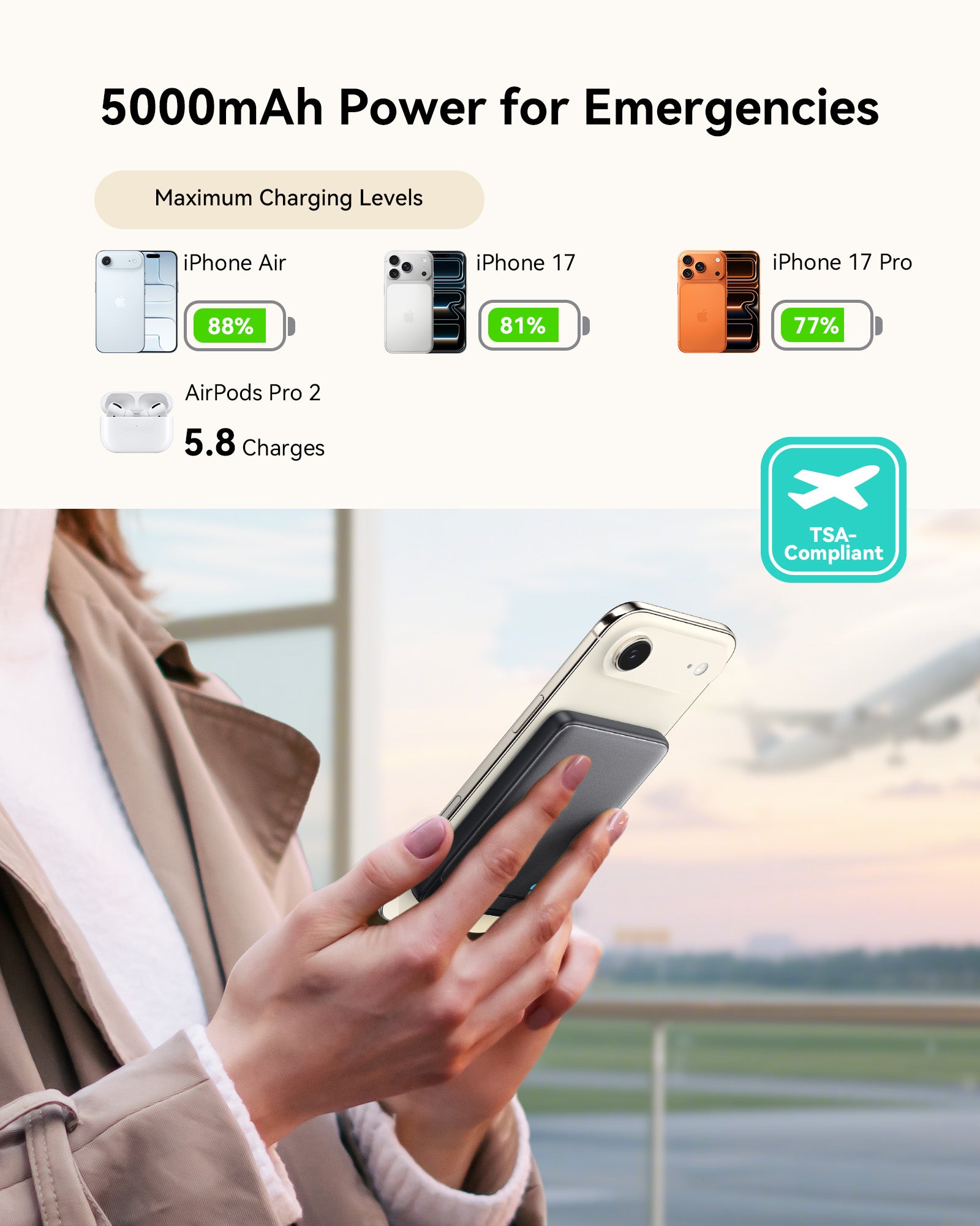 iniu-snapgo-p71-qi2-15w-magsafe-compatible-magnetic-power-bank-slimmest-5-000mah image 7