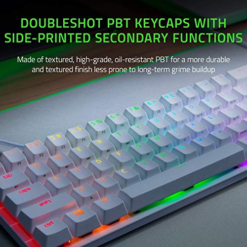 razer-huntsman-mini-60-gaming-keyboard-white-linear-optical-switches-aluminum-to image 6