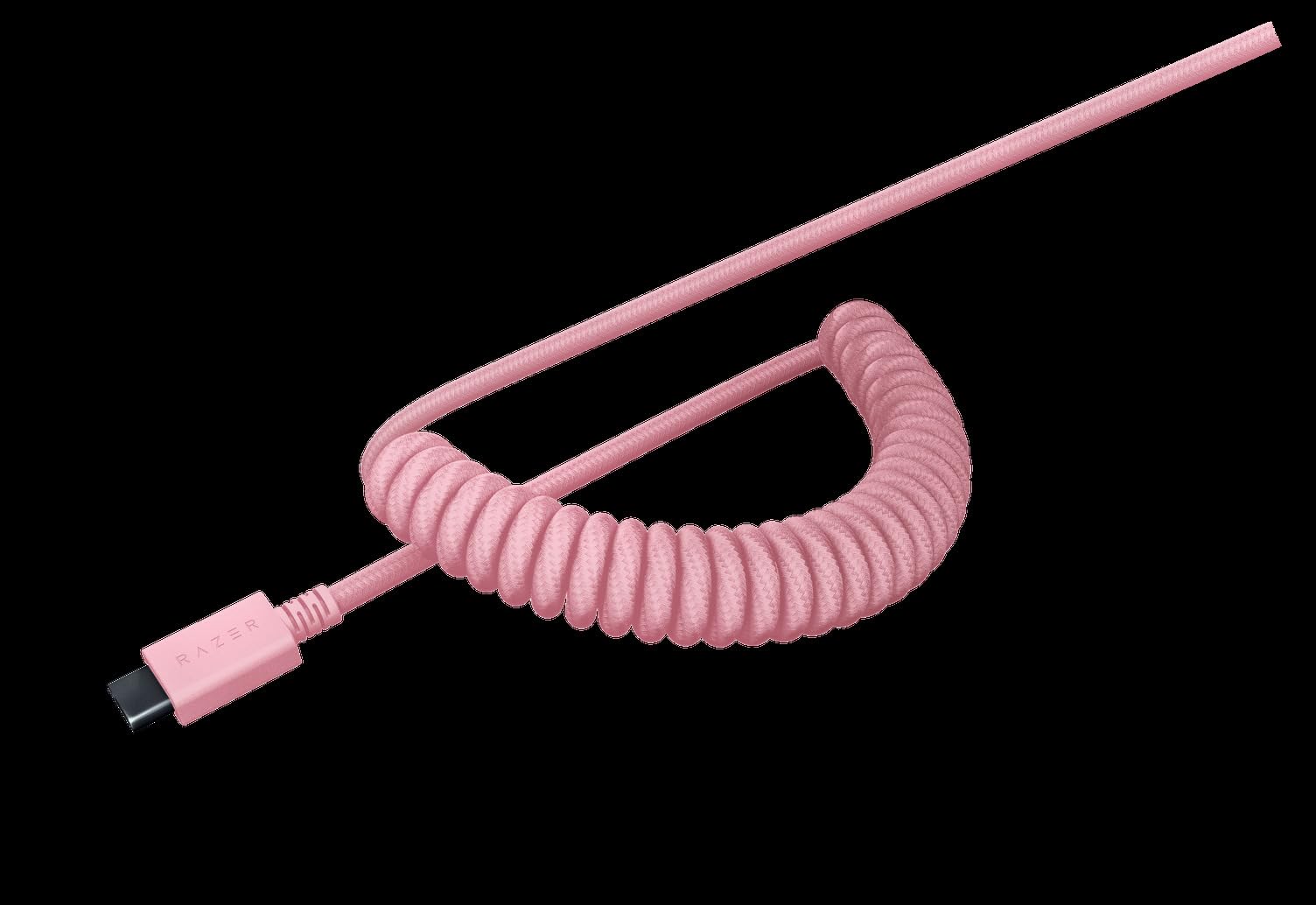 razer-pbt-keycap-coiled-cable-upgrade-set-doubleshot-pbt-120-keycaps-braided-coi image 5