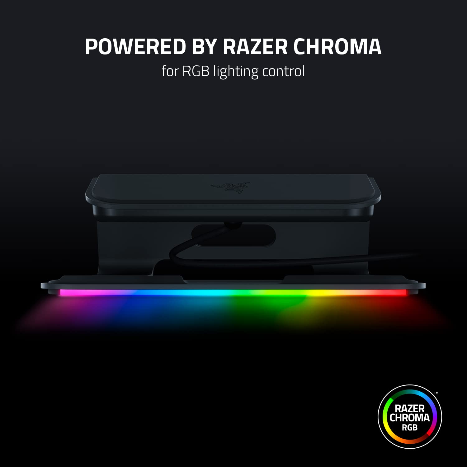 razer-laptop-stand-chroma-v2-usb-c-hub-laptop-stand-with-4k-hdmi-2-usb-a-100w-pd image 3