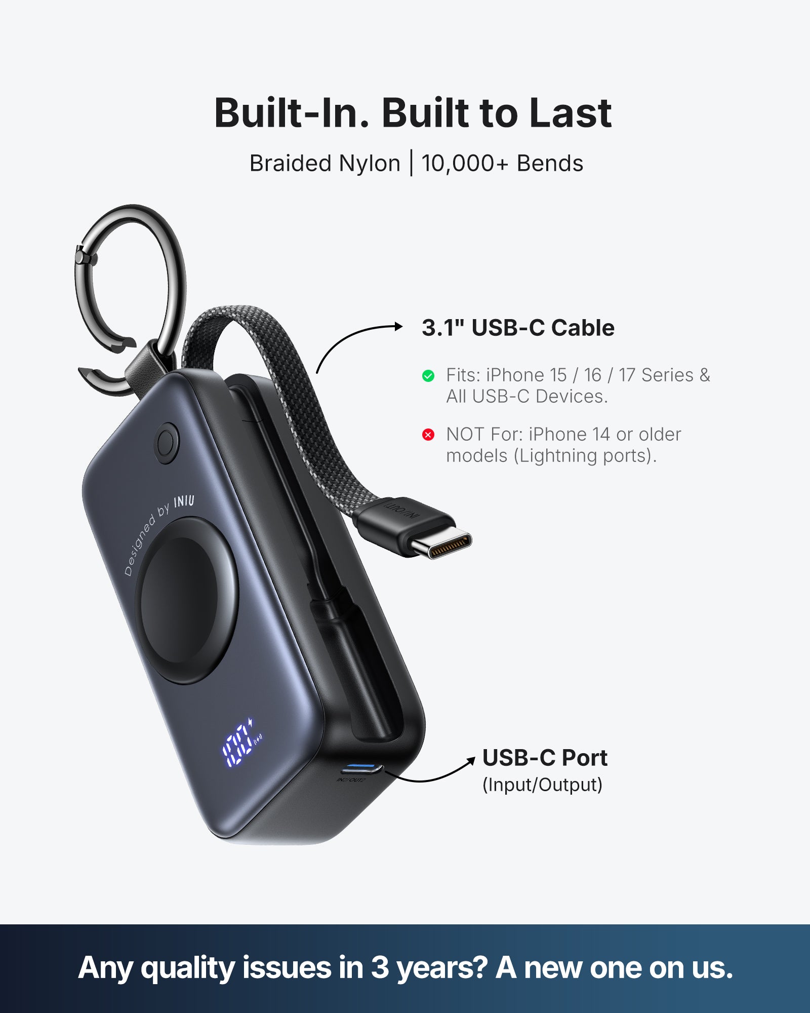iniu-snapgo-p81-5000mah-5w-keychain-power-bank-for-apple-watch image 7