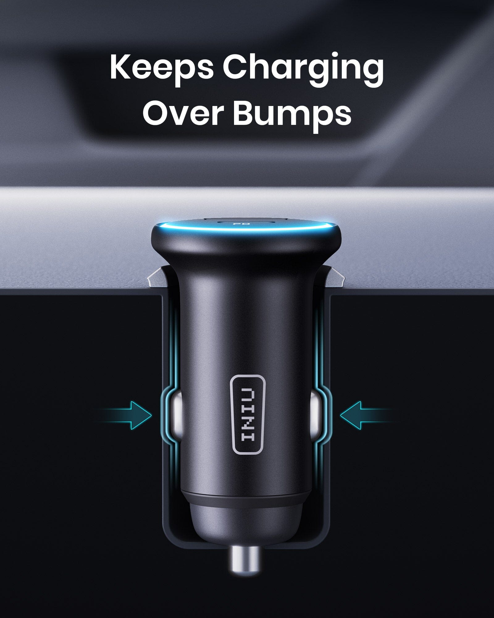 iniu-i712-66w-2-port-fast-car-charger-usb-c-pd-3-0-usb-a-qc-3-0-dual-simultaneou image 8