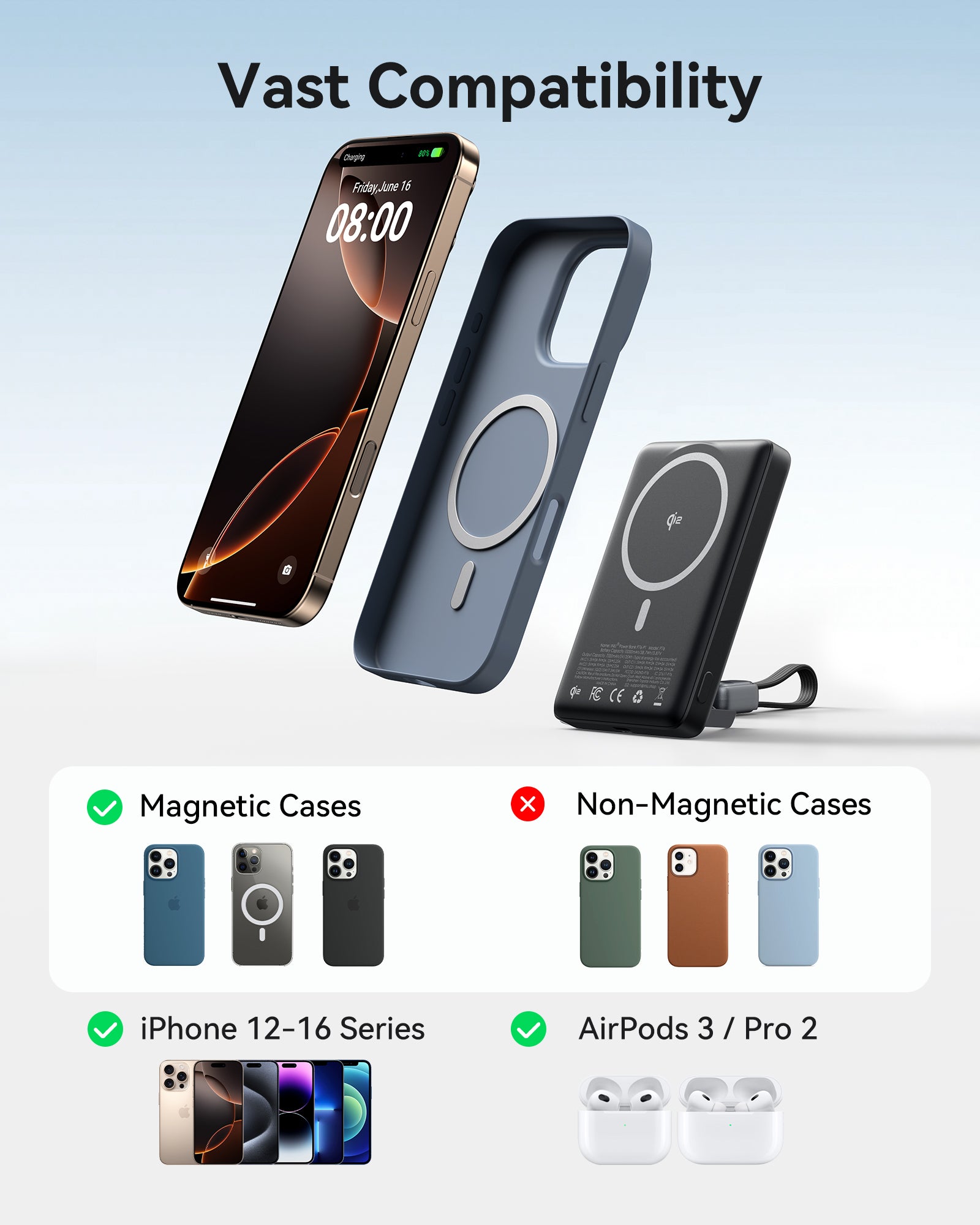 iniu-qi2-magnetic-10000mah-slimmest-portable-power-bank-with-15w-wireless-and-45 image 8