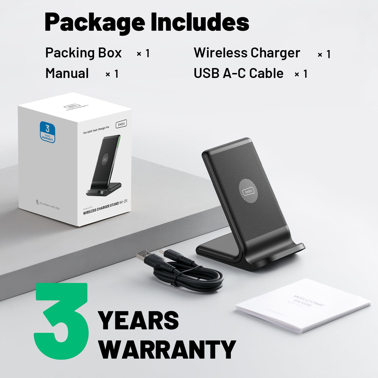 iniu-i211-15w-qi-certified-wireless-charger-with-sleep-friendly-adaptive-light image 8