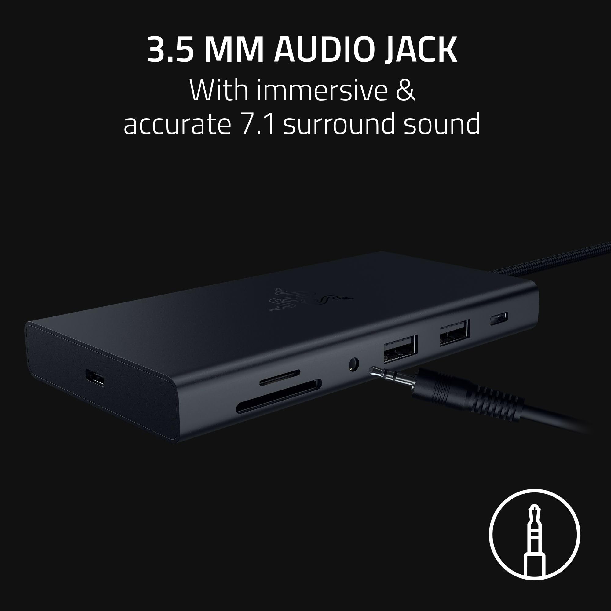 razer-usb-c-dock-11-in-1-portable-travel-hub-4k-60hz-hdmi-85w-pd-charging-all-me image 4