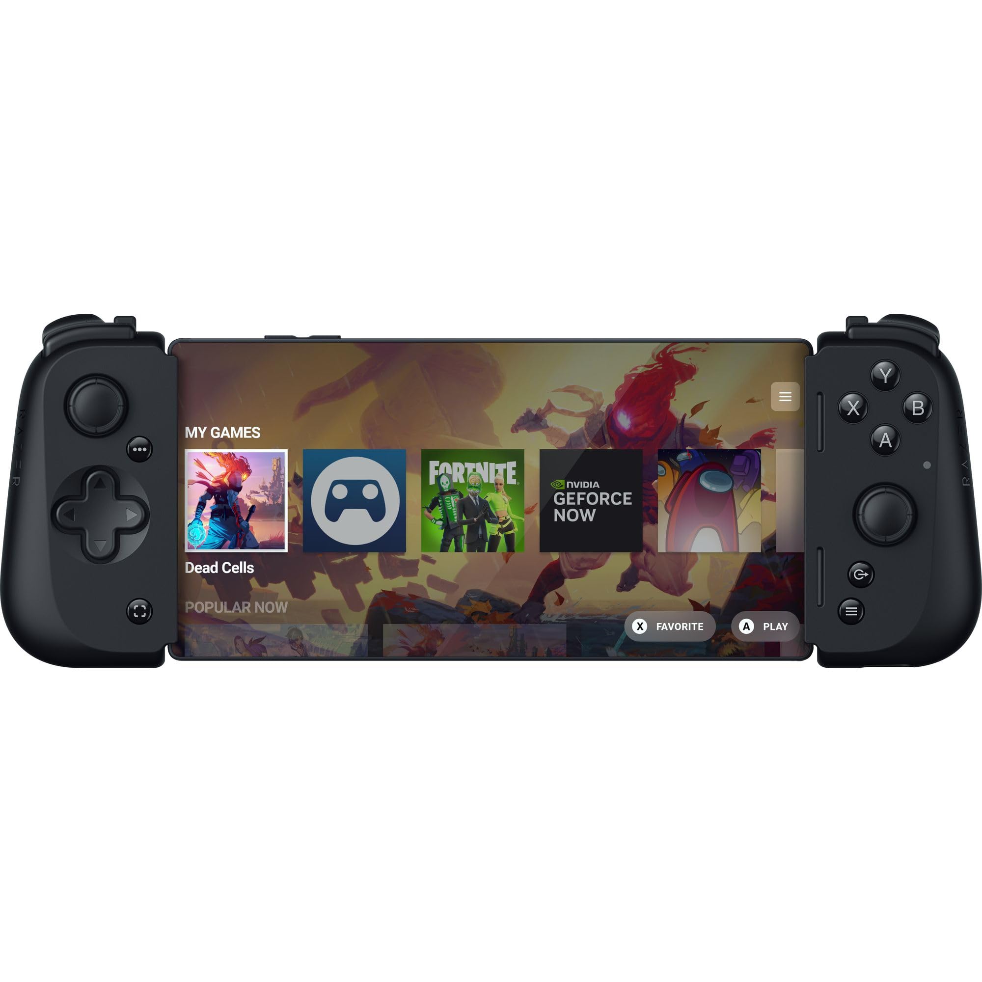 razer-kishi-v2-mobile-gaming-controller-for-iphone-lightning-xbox-edition-white- image 8