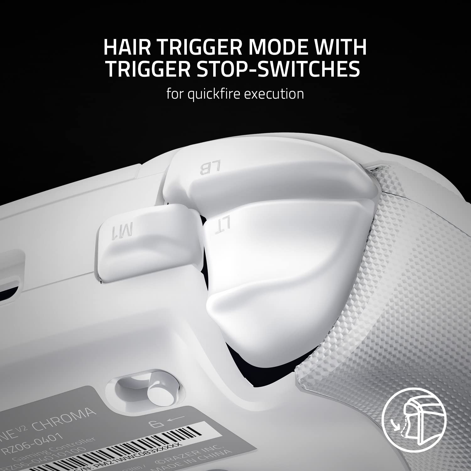 razer-wolverine-v2-chroma-wired-pro-gaming-controller-white-for-xbox-series-x-s- image 6