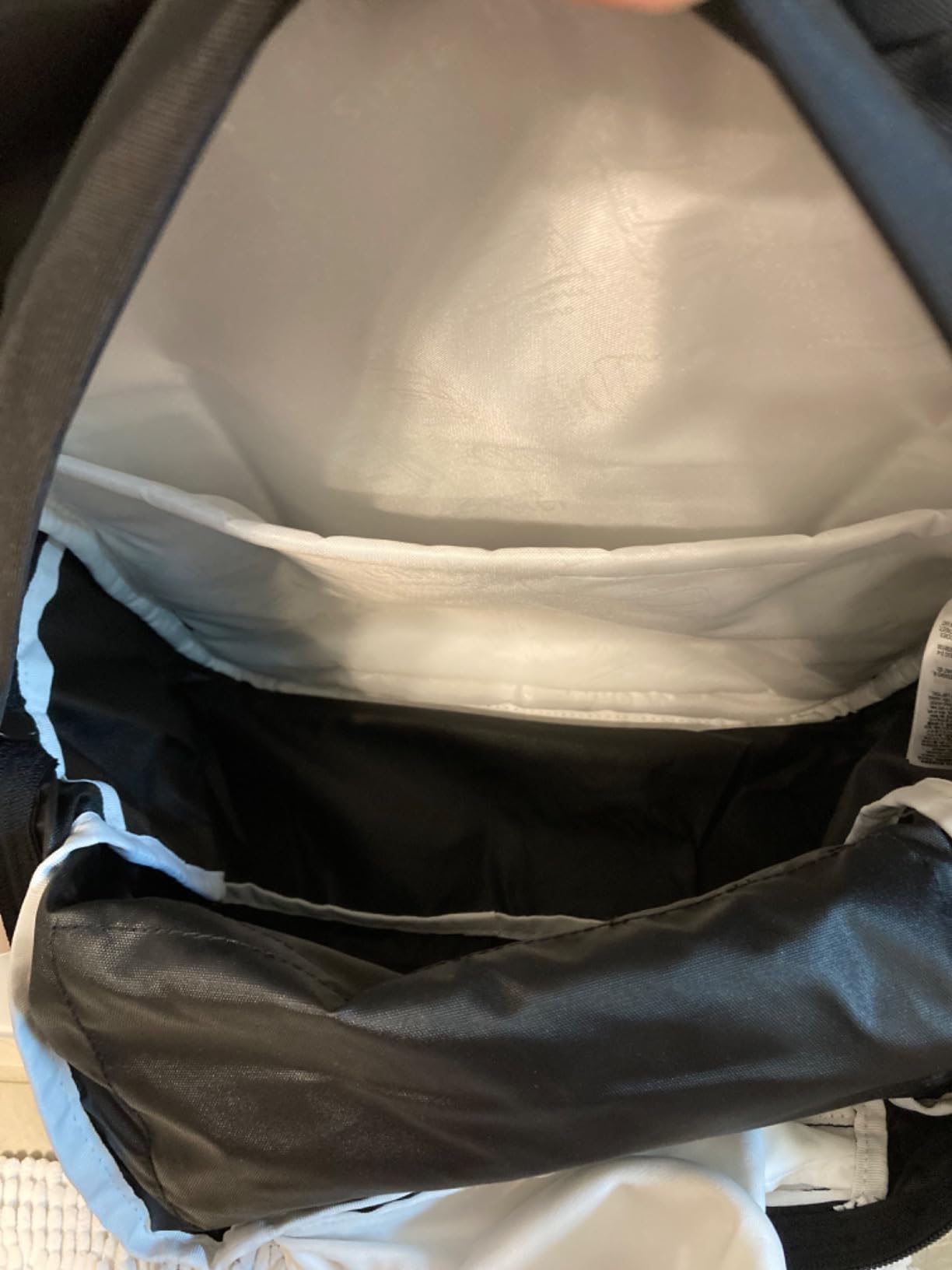 Solid backpack, minor gripe