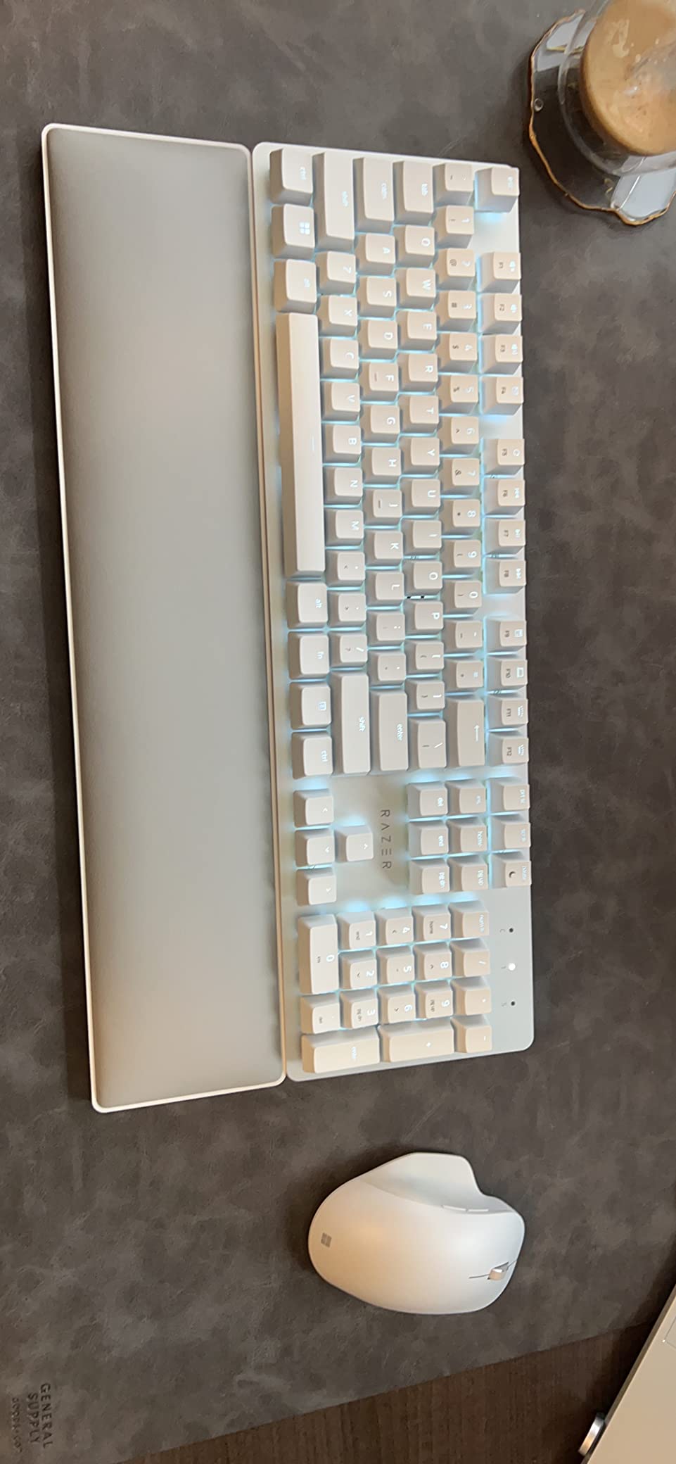 Silent, smooth, and the wrist rest is a dream