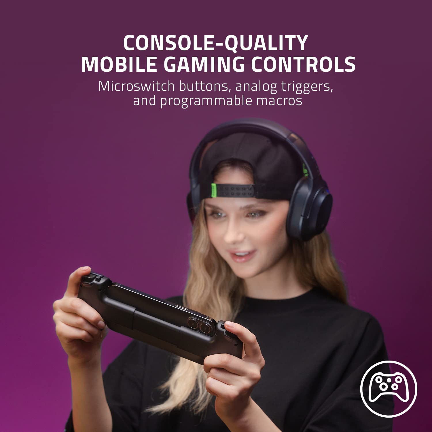 razer-kishi-v2-mobile-gaming-controller-for-iphone-opus-x-wireless-low-latency-a image 2