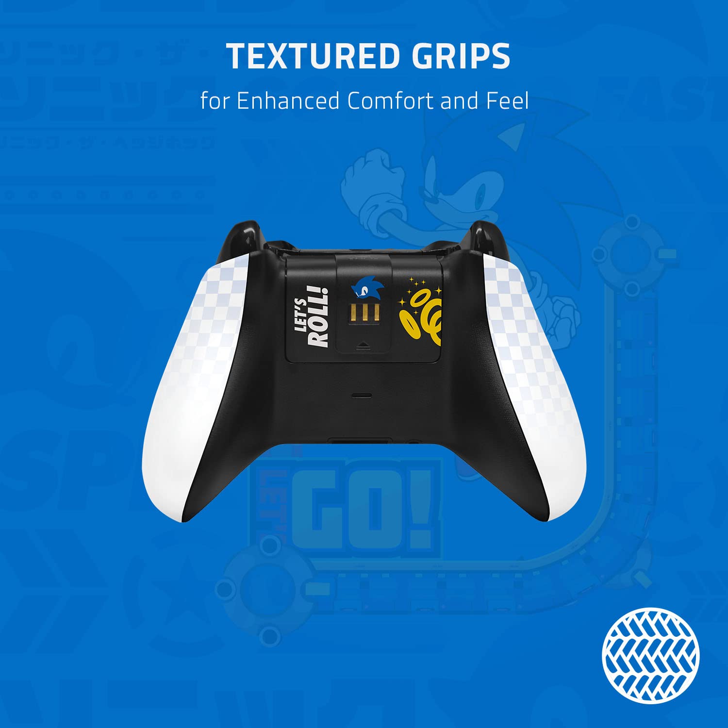 razer-limited-edition-sonic-the-hedgehog-wireless-controller-with-charging-stand image 5
