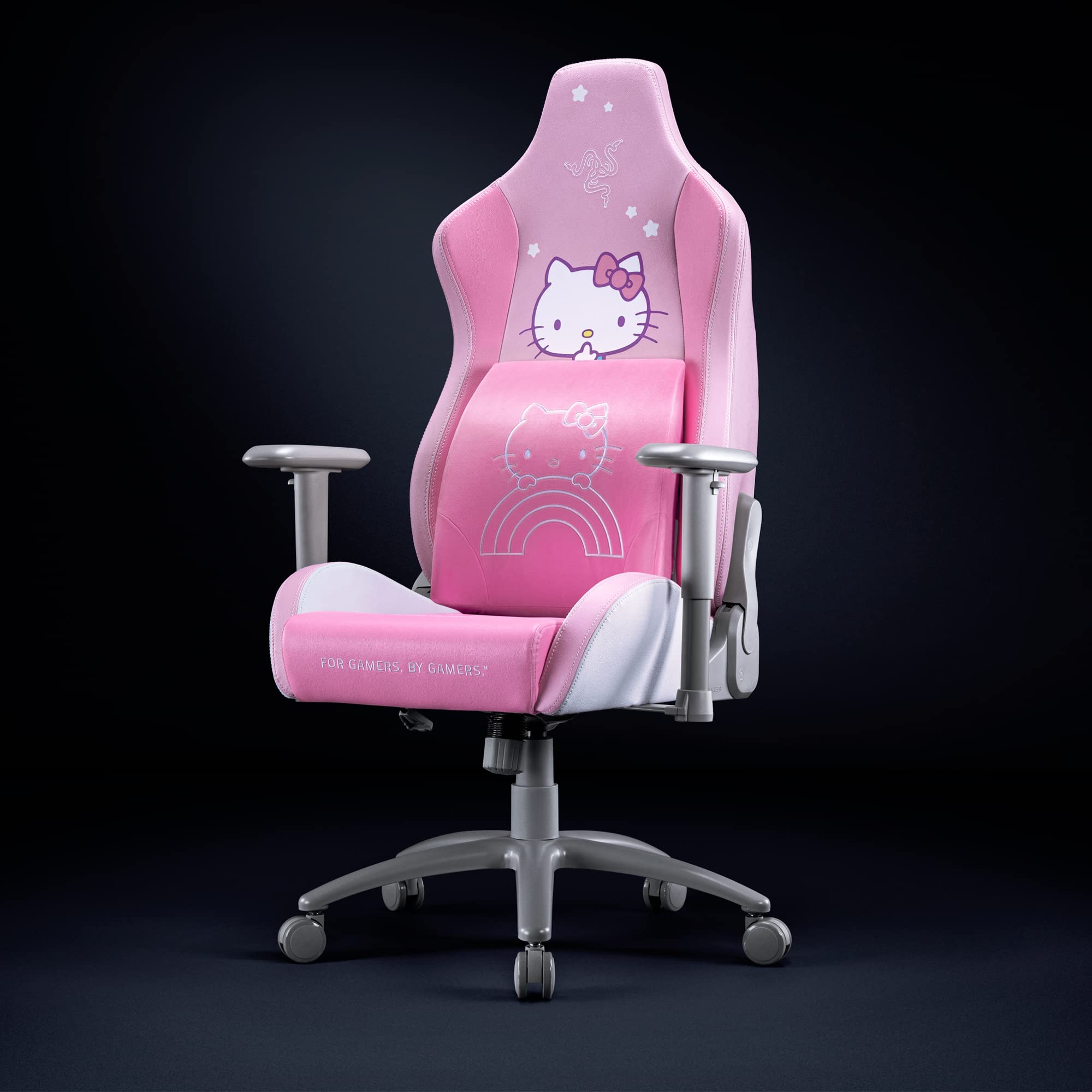 razer-lumbar-cushion-hello-kitty-friends-edition-memory-foam-lumbar-support-for- image 3