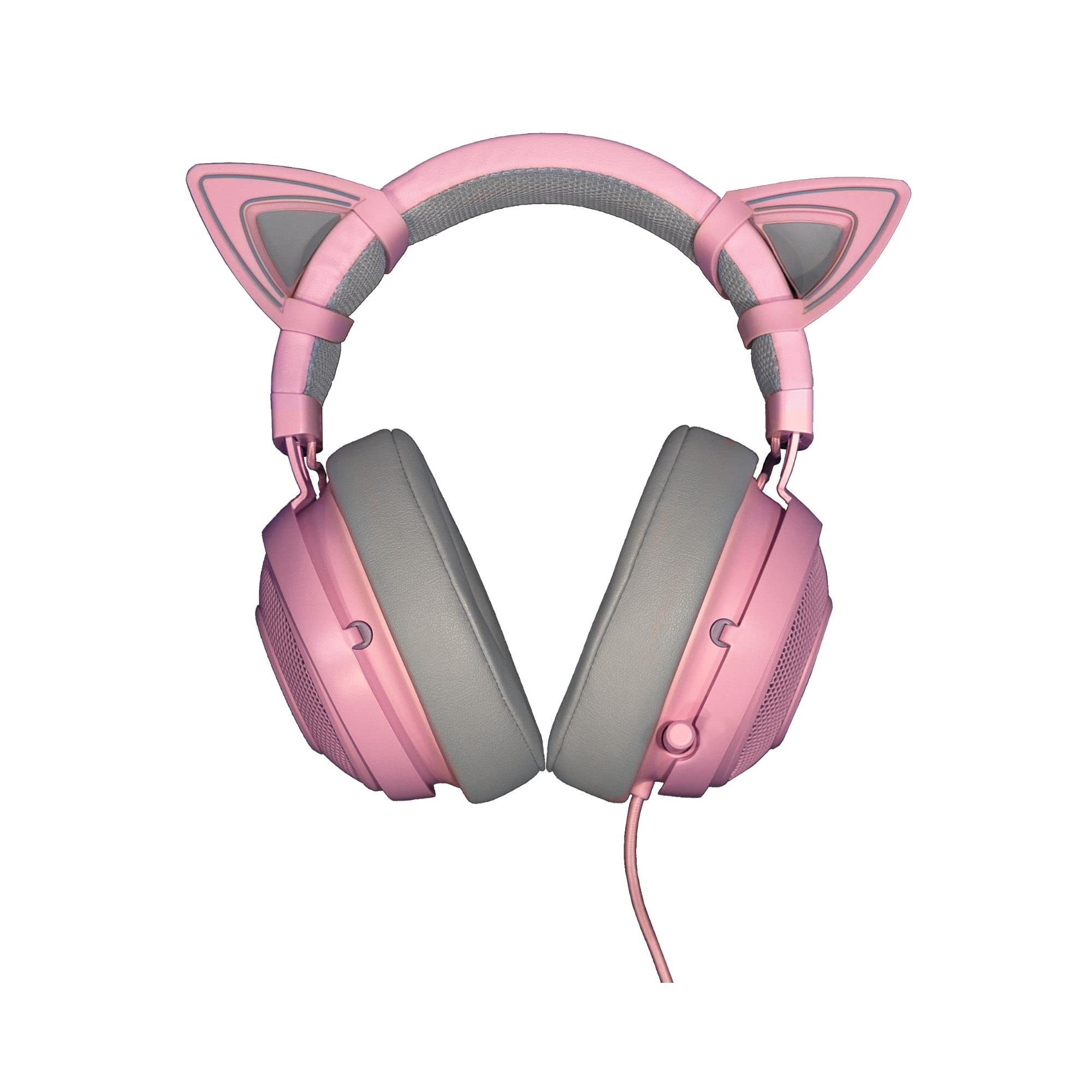 razer-kitty-ears-for-kraken-headsets-adjustable-water-resistant-accessory-quartz image 2