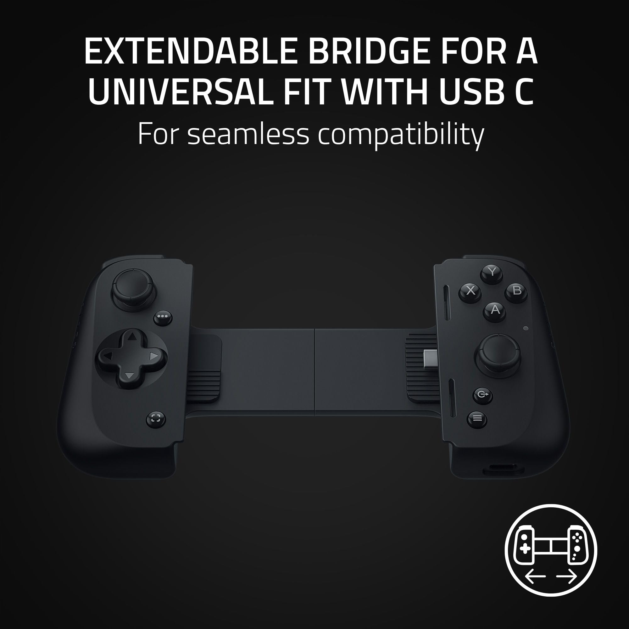 razer-kishi-v2-usb-c-mobile-gaming-controller-for-android-iphone-15-console-qual image 3