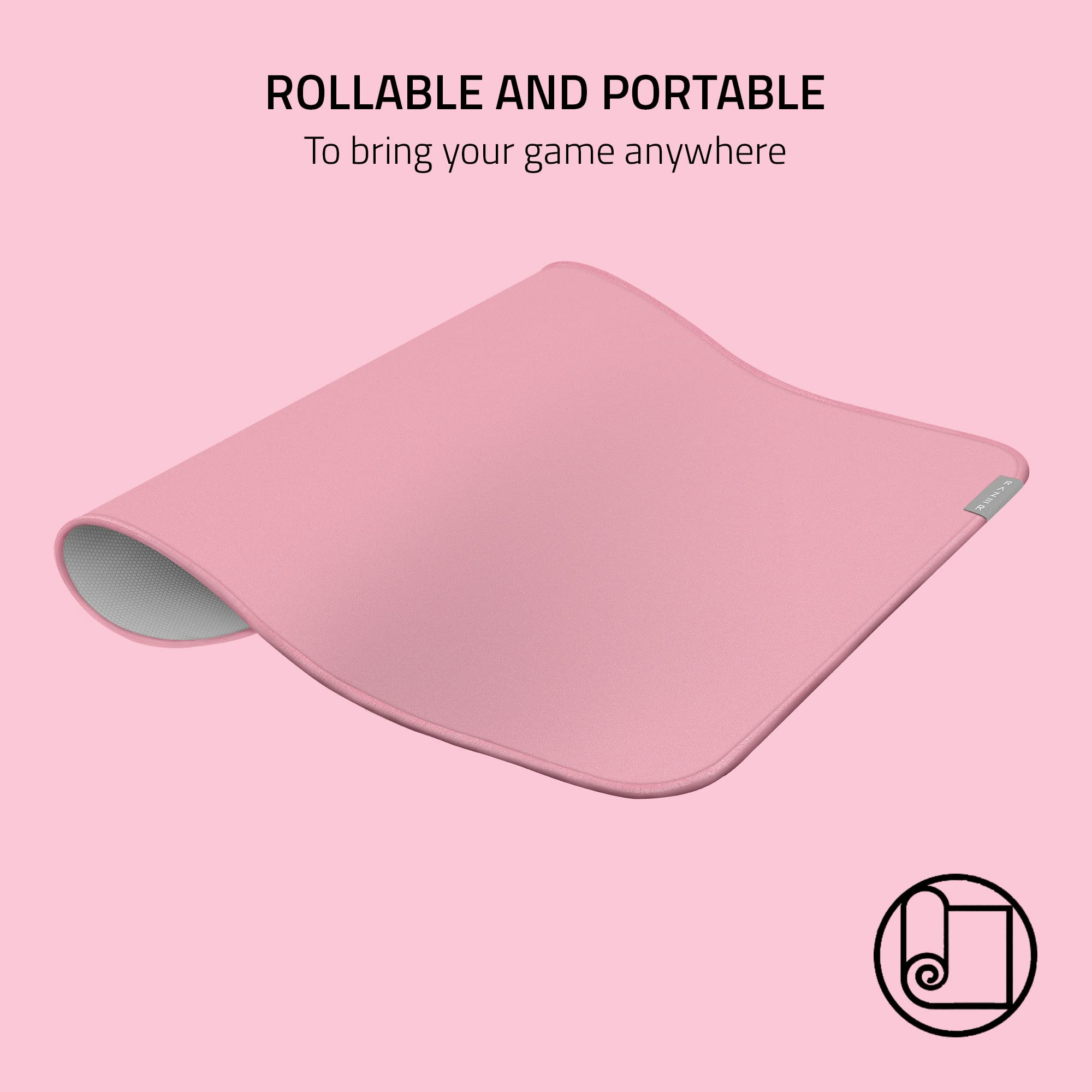 razer-strider-hybrid-mouse-mat-large-firm-gliding-surface-anti-slip-base-rollabl image 4
