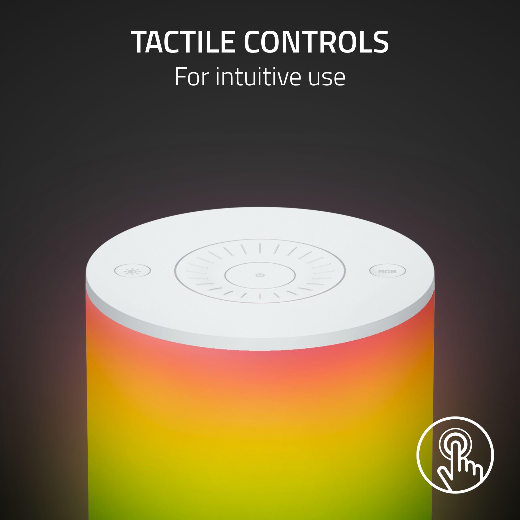 razer-aether-lamp-pro-multi-zone-rgb-led-smart-lamp-with-touch-controls-matter-b image 3