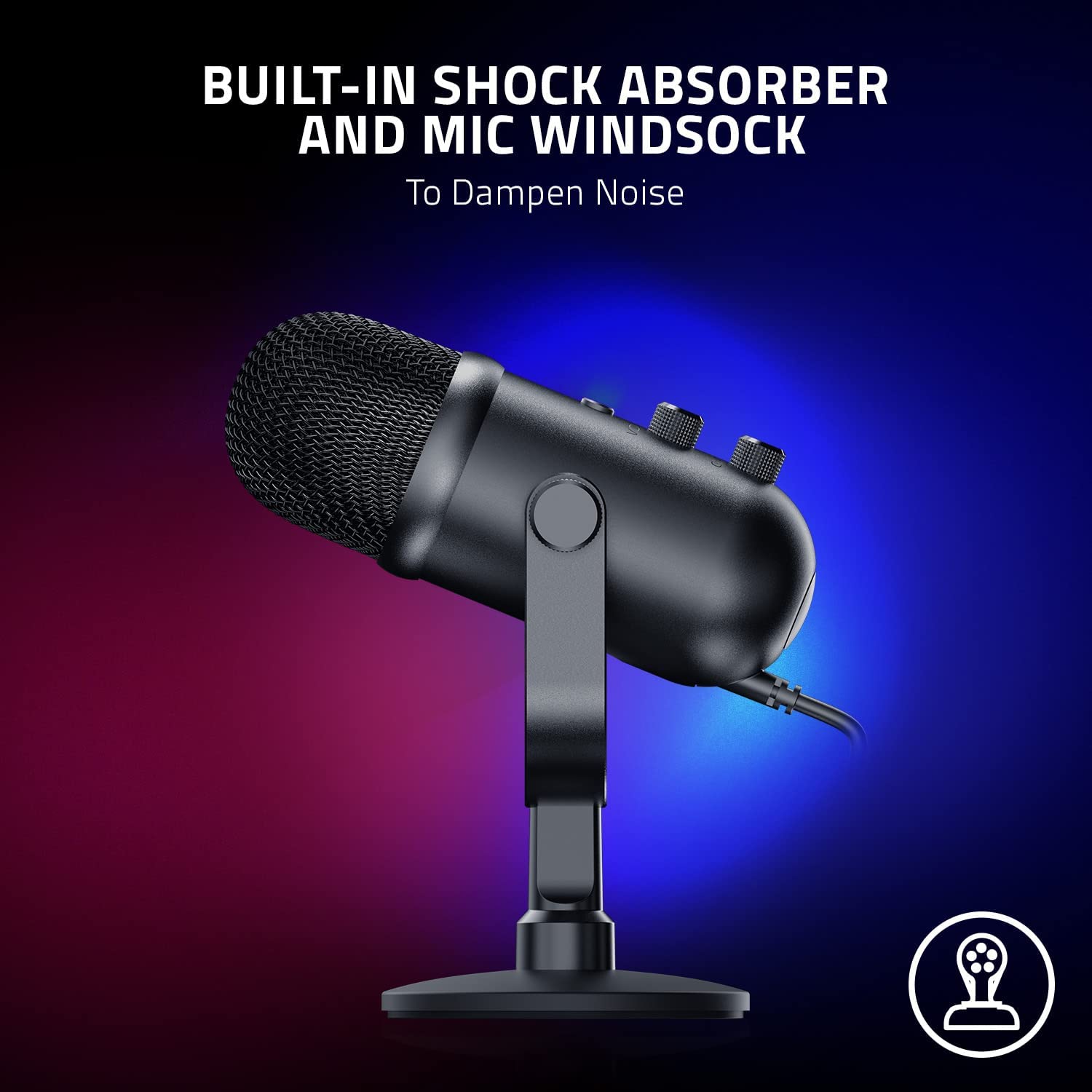 razer-seiren-v2-pro-usb-streaming-microphone-high-pass-filter-mic-monitoring-bui image 6