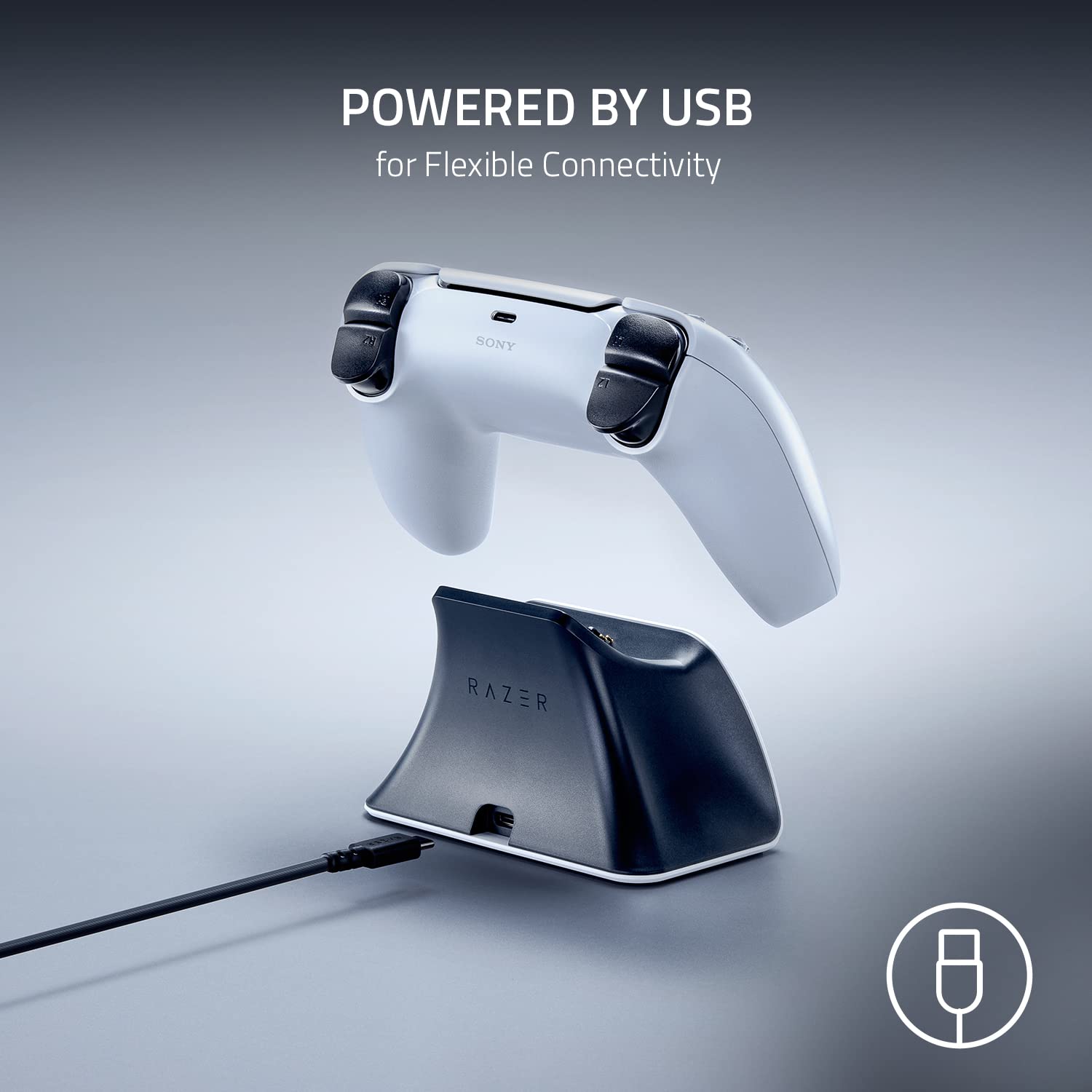 razer-quick-charging-stand-for-ps5-dualsense-controller-kaira-x-wired-headset-bu image 4