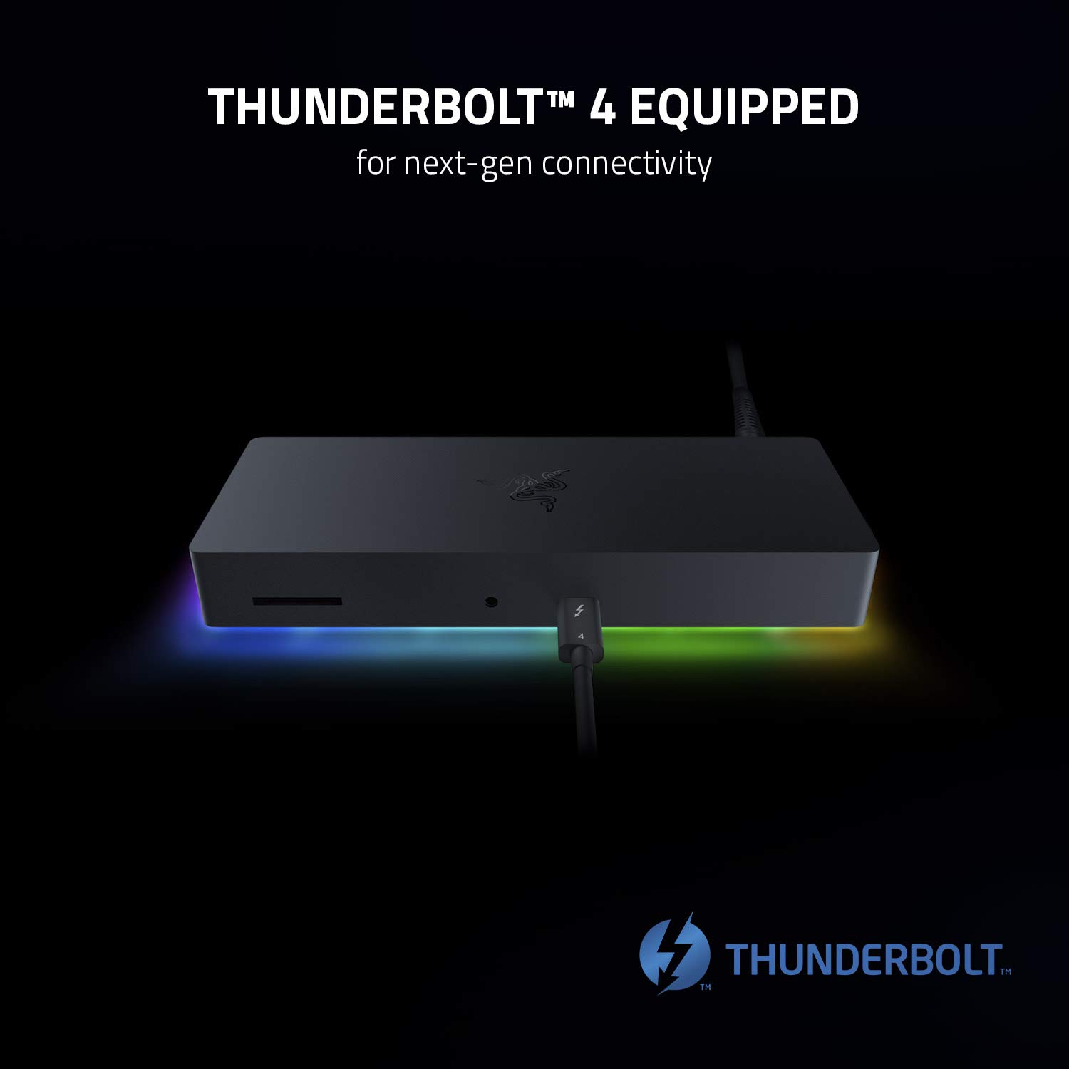 razer-thunderbolt-4-dock-chroma-10-in-1-usb-c-hub-dual-4k-or-single-8k-output-pa image 2