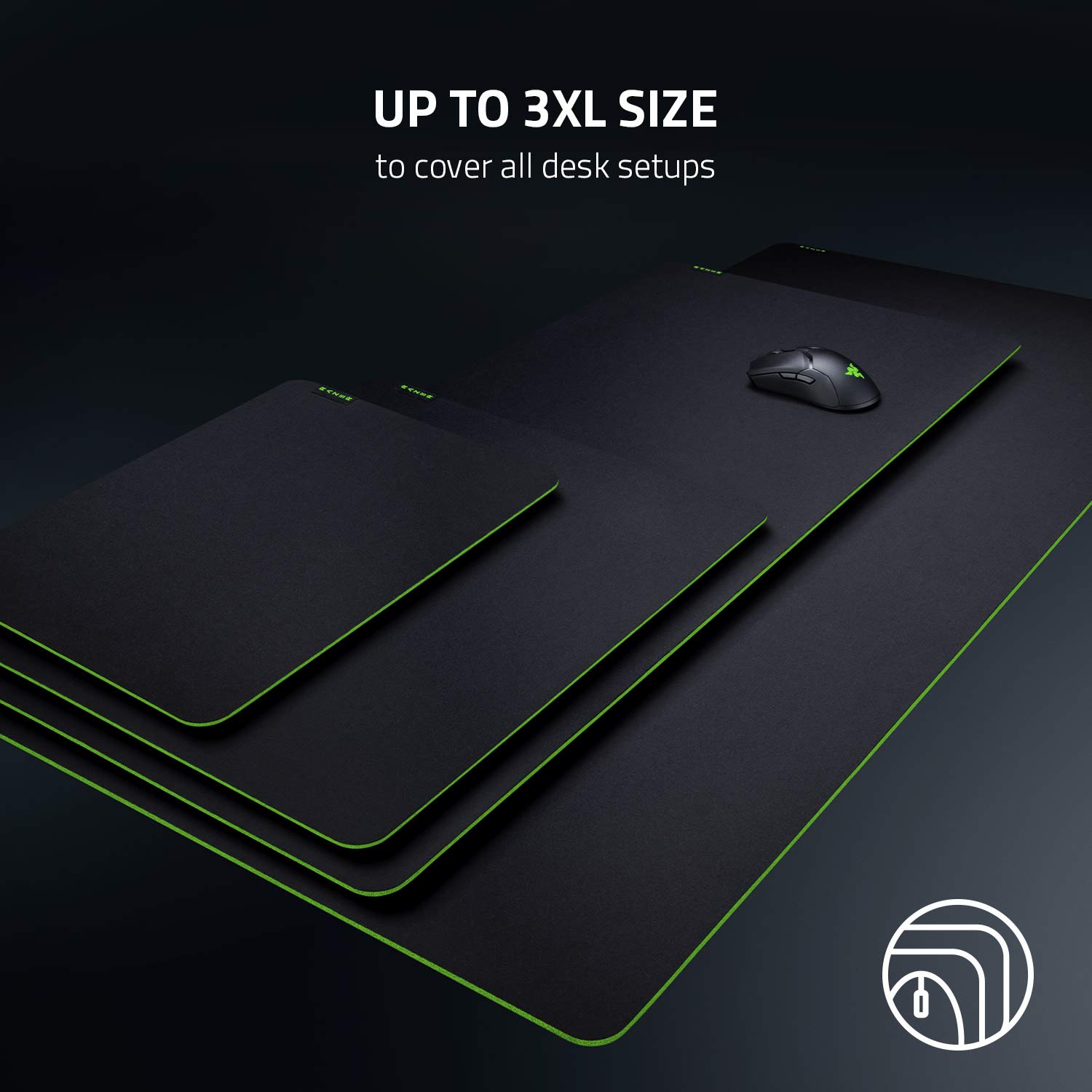razer-gigantus-v2-cloth-gaming-mouse-pad-large-3mm-high-density-foam-non-slip-ba image 5