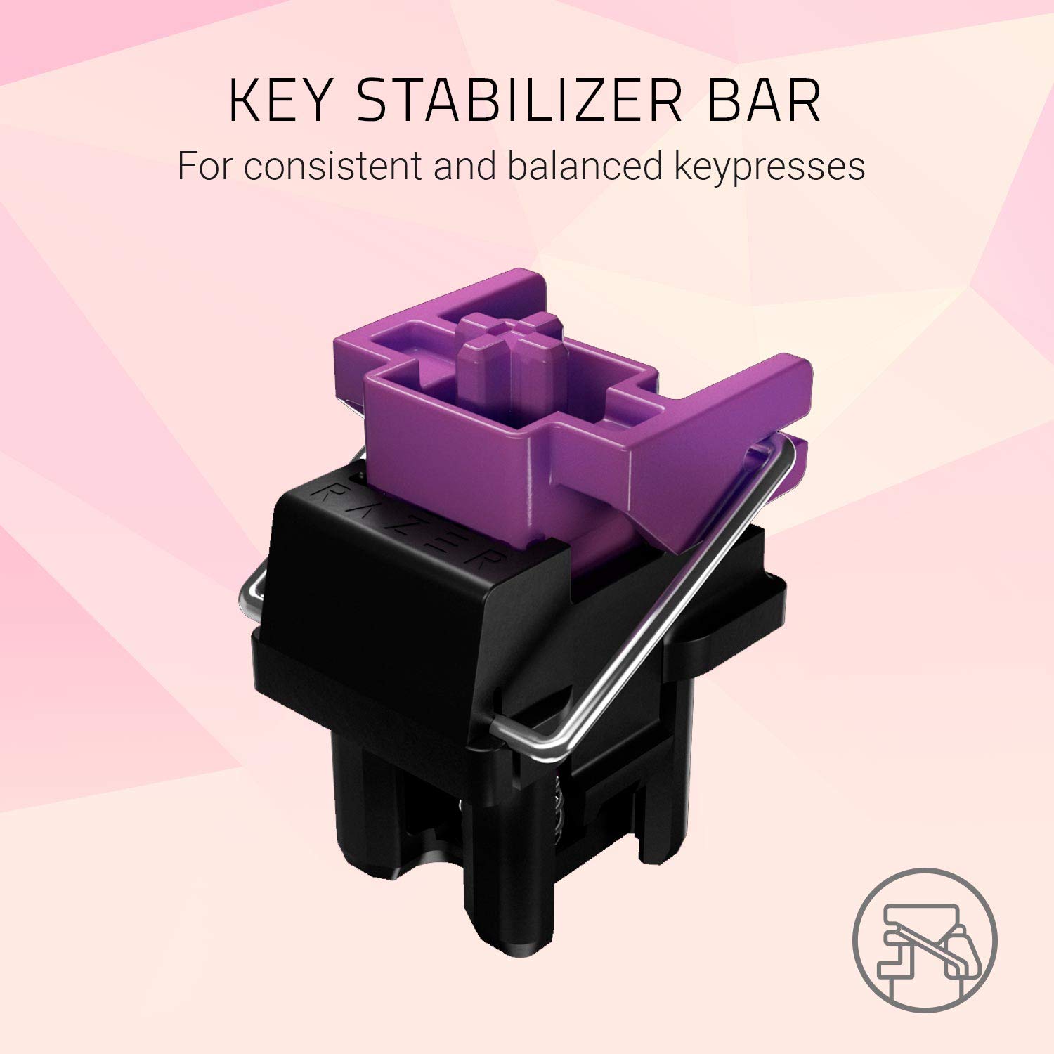 razer-huntsman-gaming-keyboard-clicky-opt-mechanical-switches-chroma-rgb-aluminu image 4