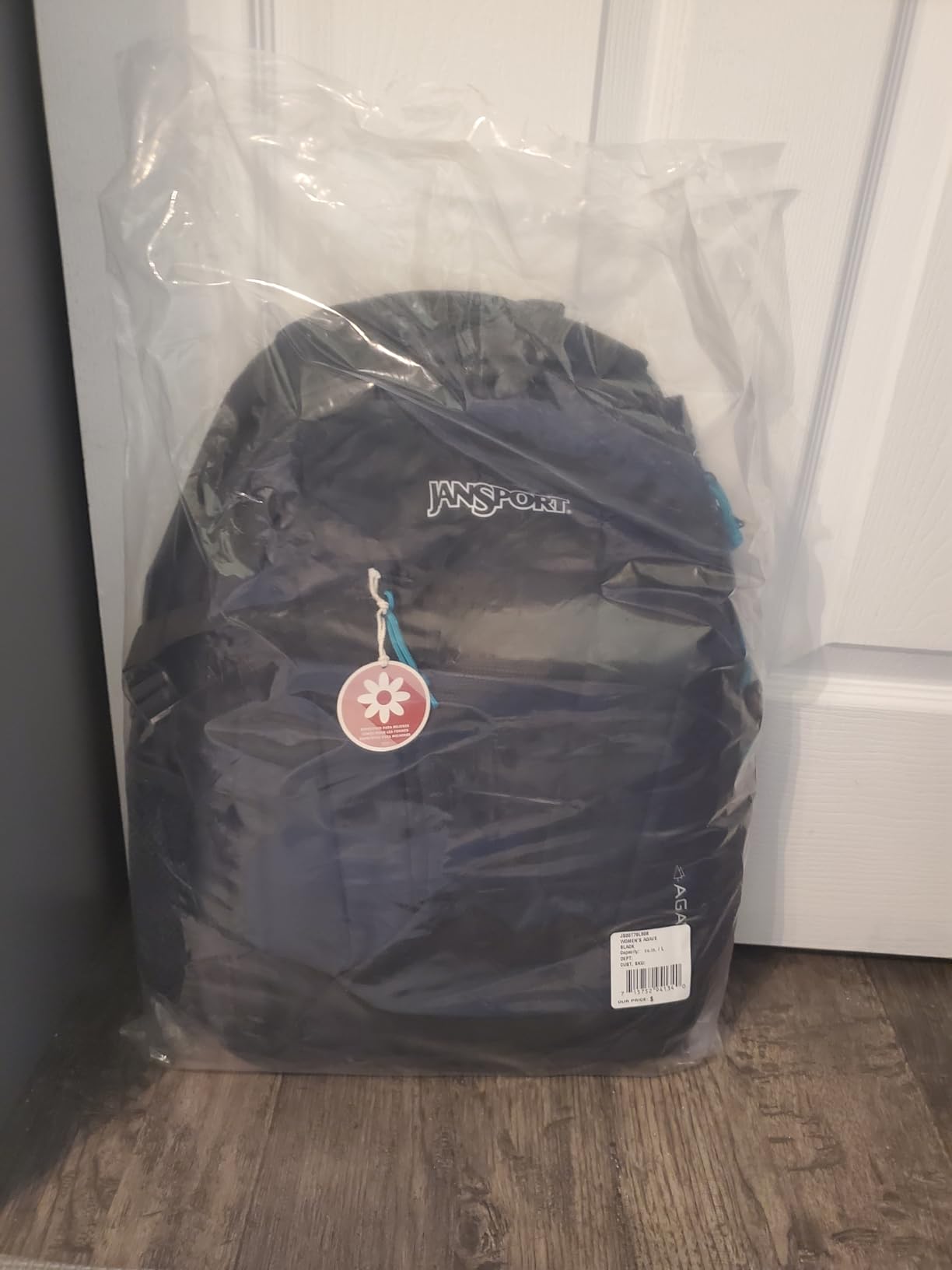 Solid school backpack