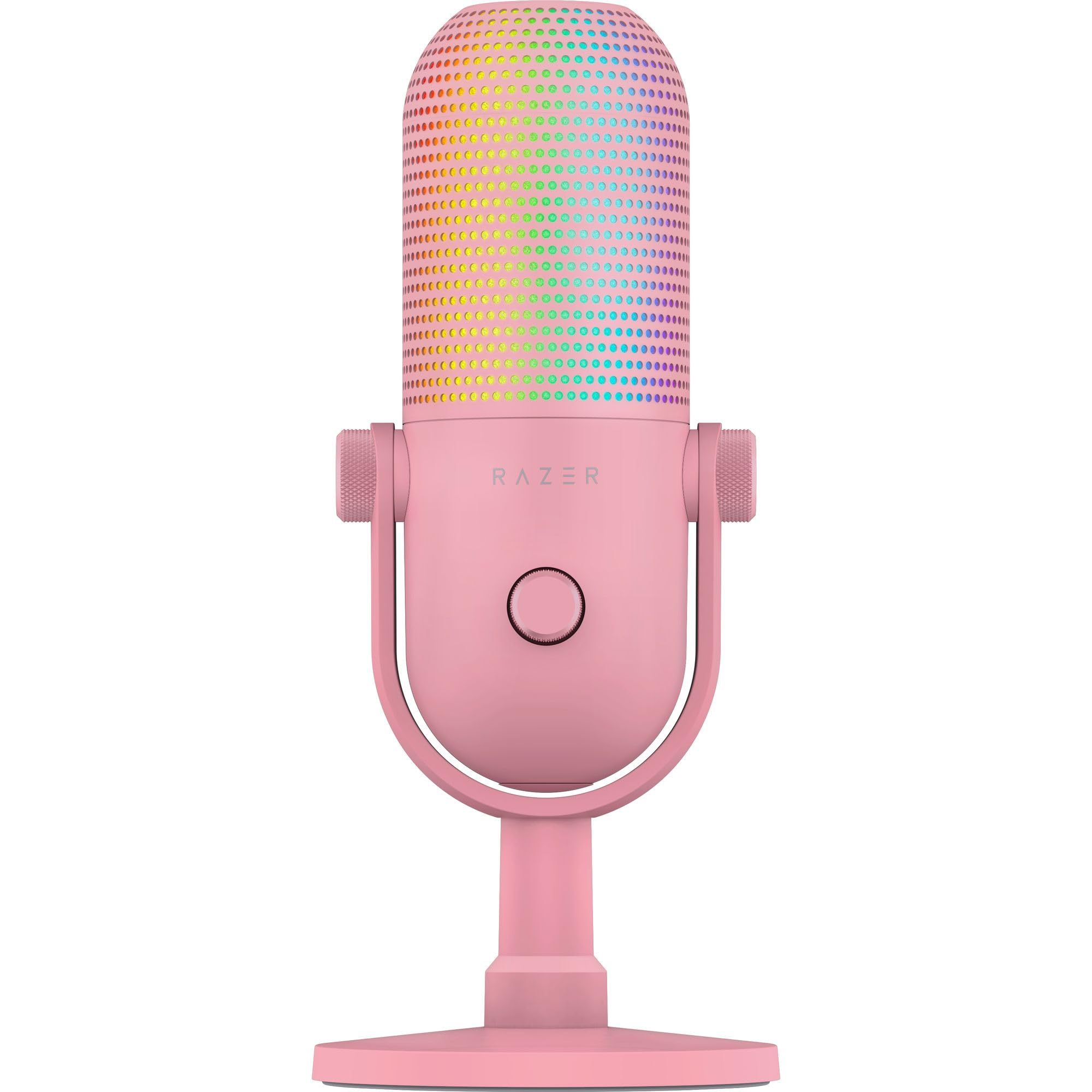 razer-seiren-v3-chroma-32-bit-dsp-usb-c-condenser-microphone-for-pc-quartz-pink- image 1