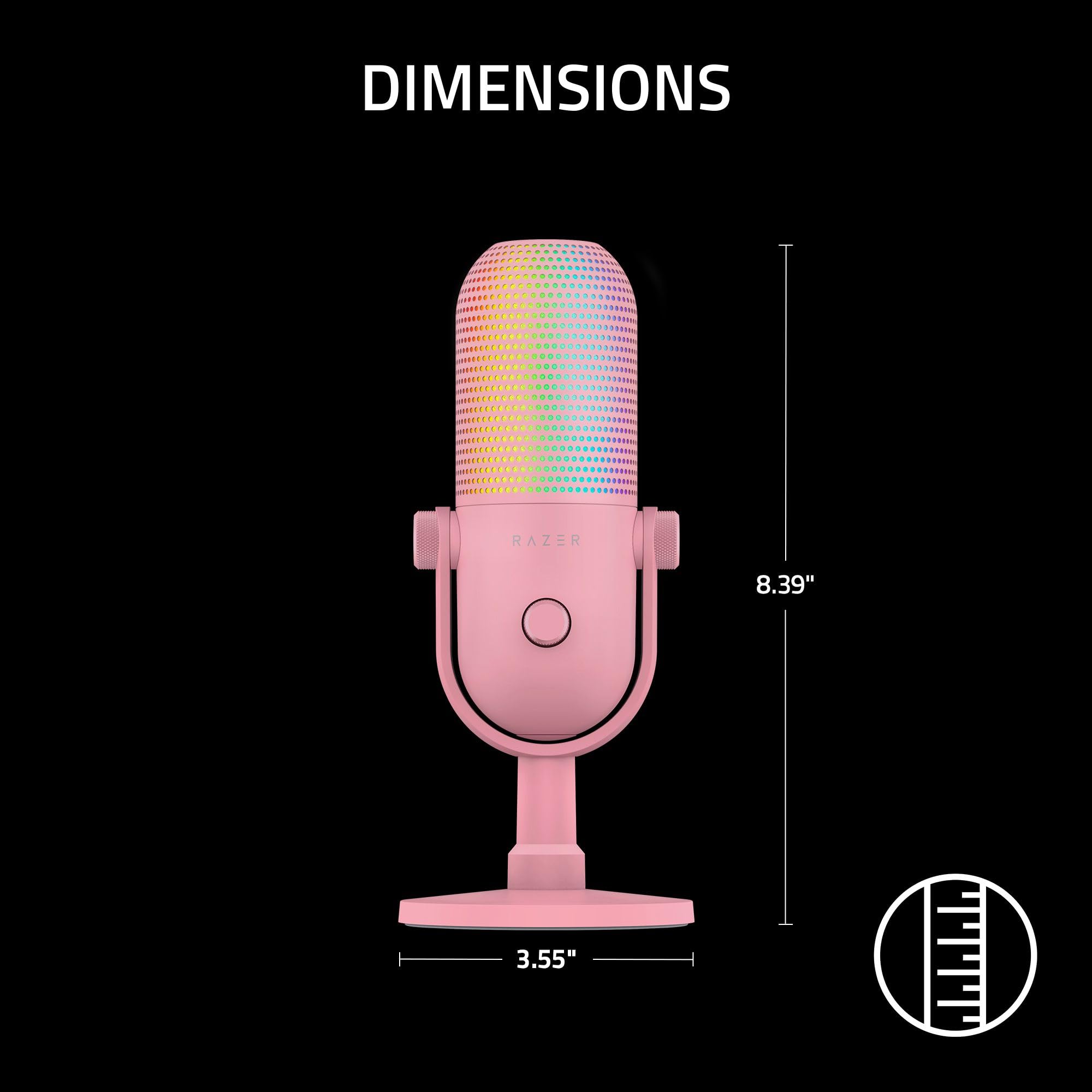 razer-seiren-v3-chroma-32-bit-dsp-usb-c-condenser-microphone-for-pc-quartz-pink- image 8