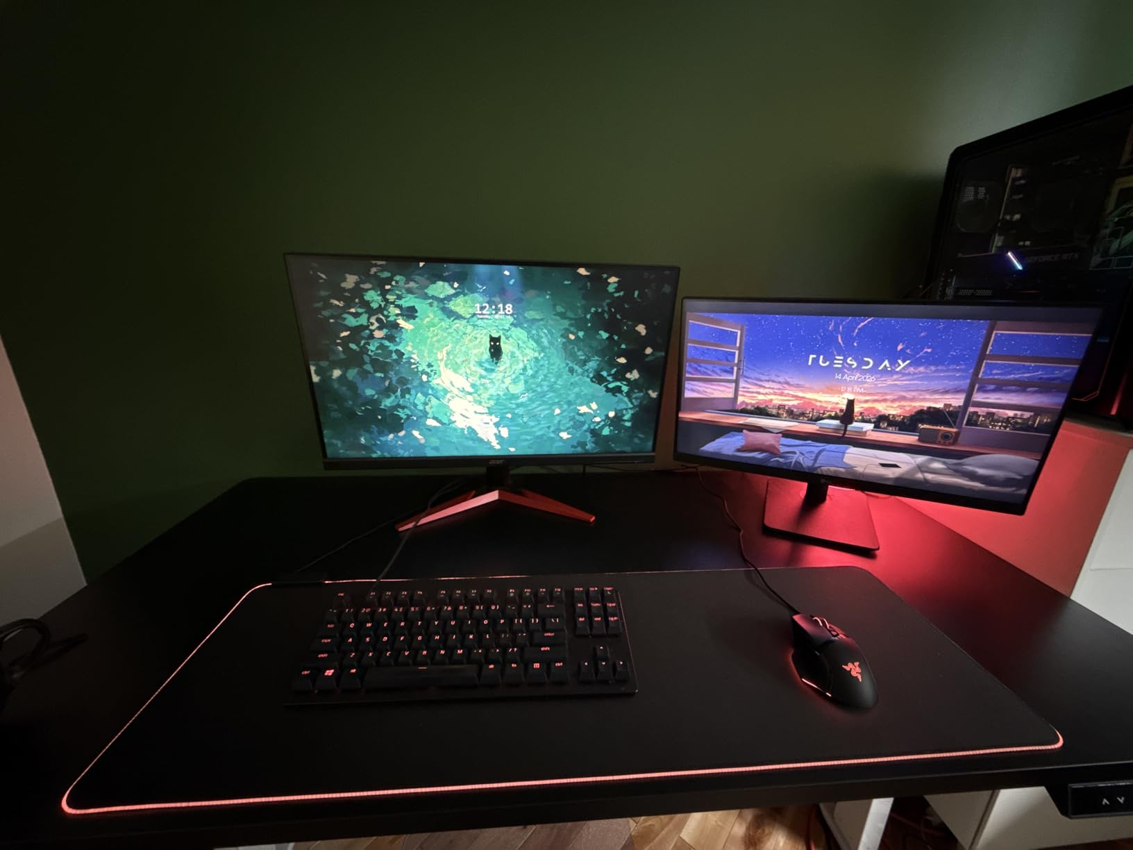 Nice but brightness is strong