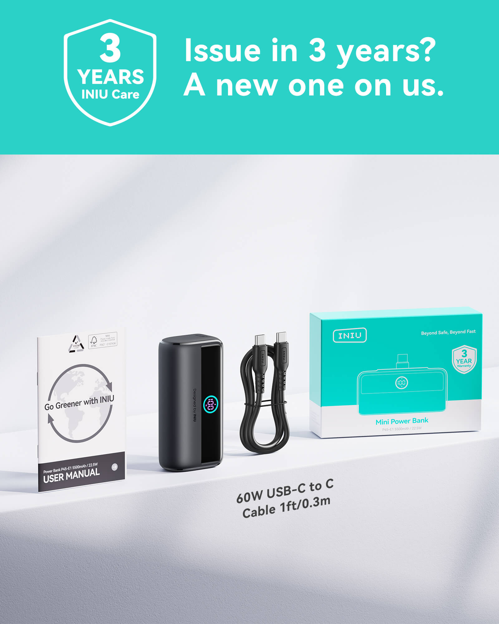 iniu-carry-p45-power-bank-22-5w-fast-charge-5500mah-built-in-usb-c-connector-poc image 8