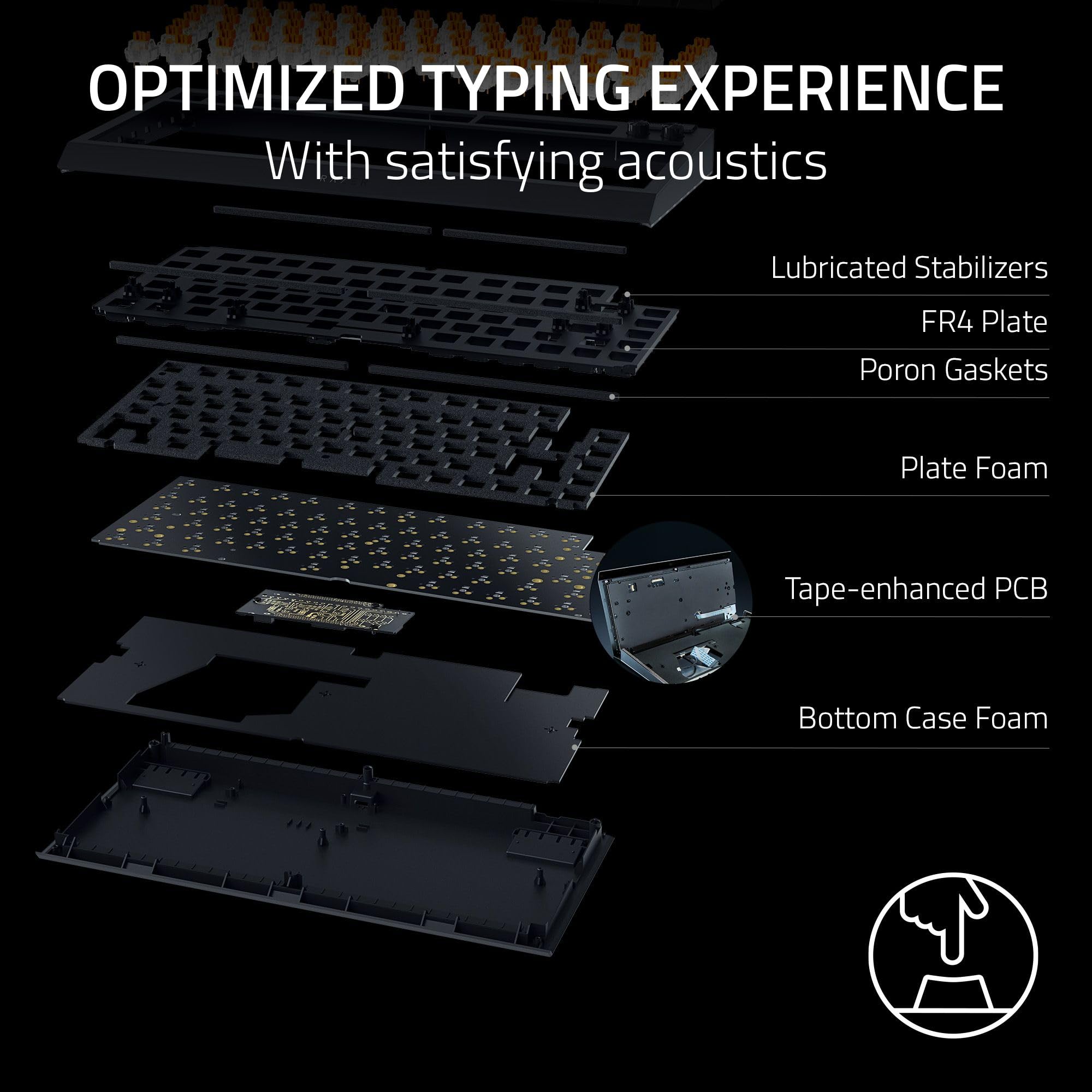 razer-blackwidow-v4-75-hot-swappable-mechanical-gaming-keyboard-with-orange-tact image 4