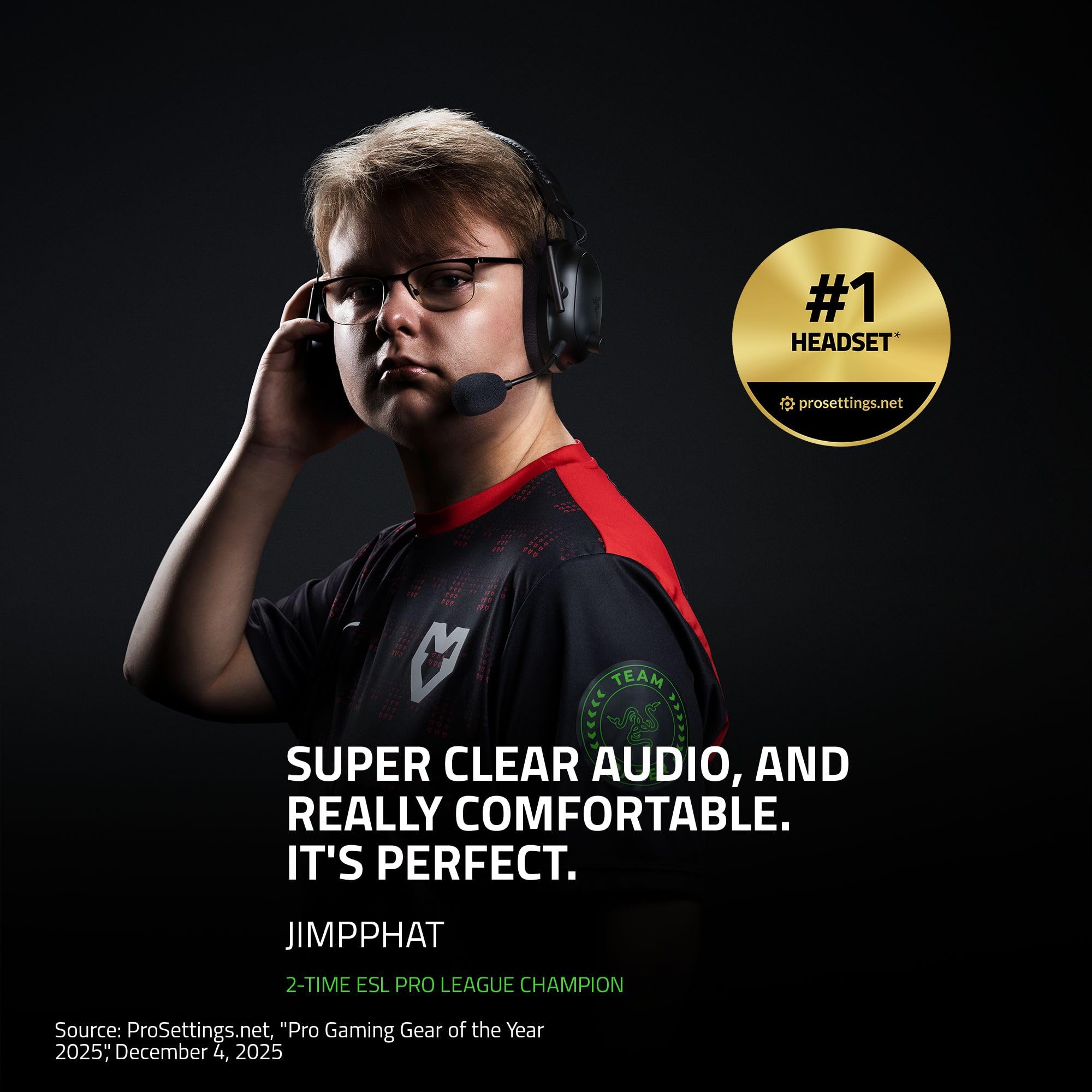 razer-blackshark-v2-pro-wireless-gaming-headset-super-wideband-mic-50mm-triforce image 2