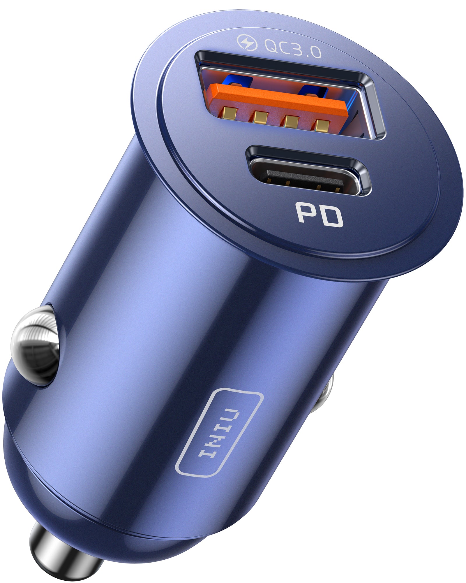 iniu-i710-2-port-fast-car-charger-60w-pd-usb-c-qc-usb-a-dual-fast-charging image 8