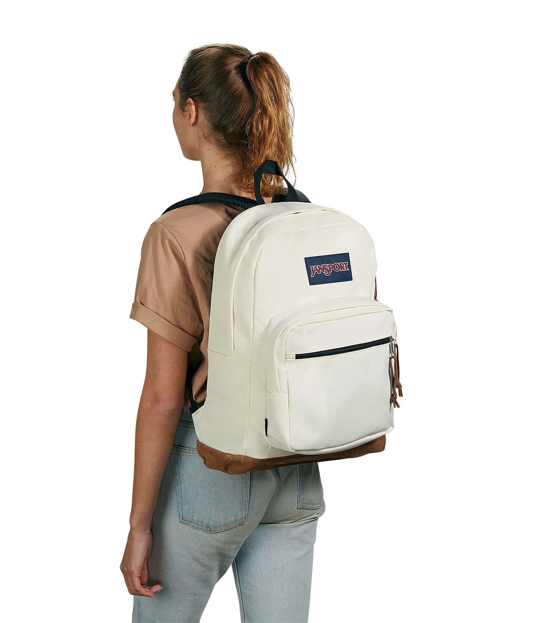 jansport-right-pack-backpack-with-padded-15-laptop-sleeve-cordura-fabric-suede-l image 4