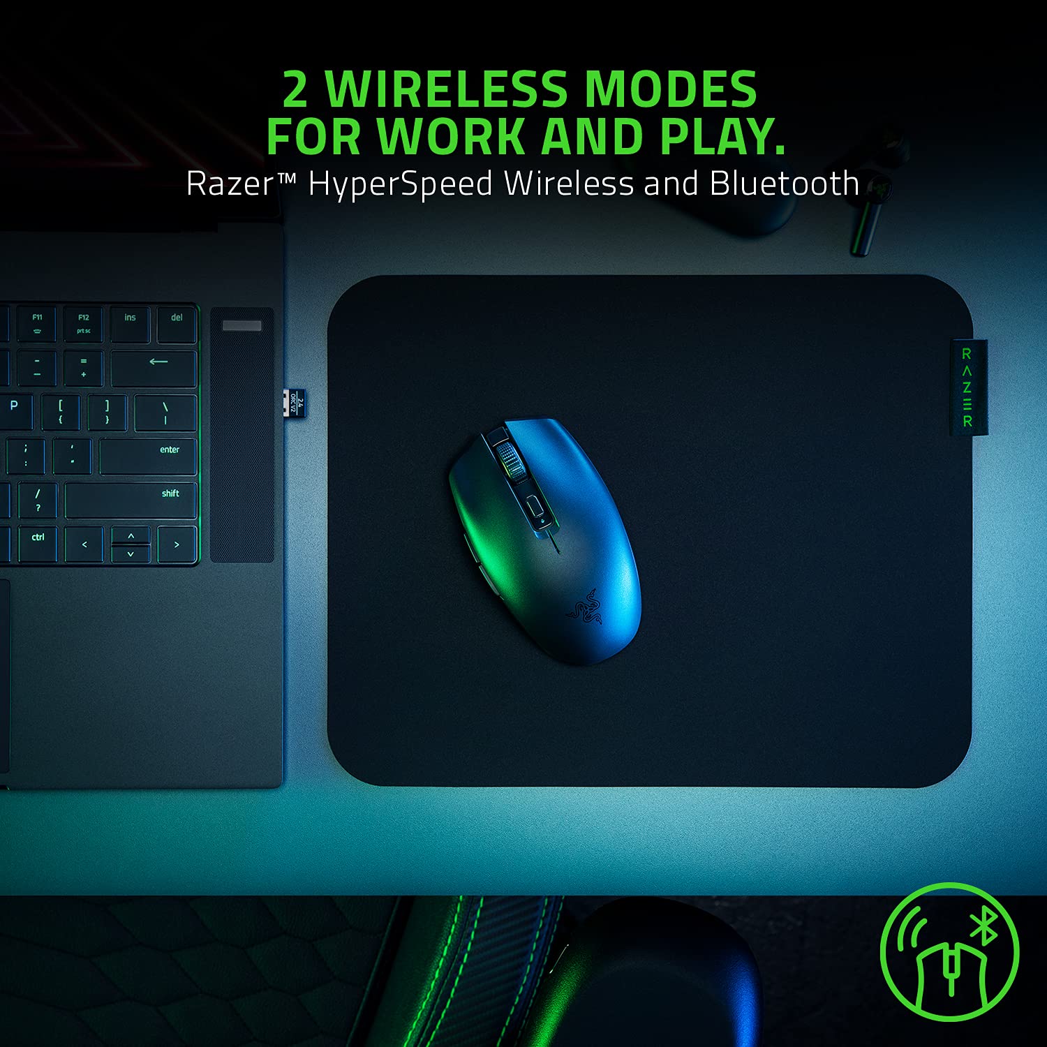 razer-orochi-v2-wireless-gaming-mouse-ultra-lightweight-60g-bluetooth-hyperspeed image 3