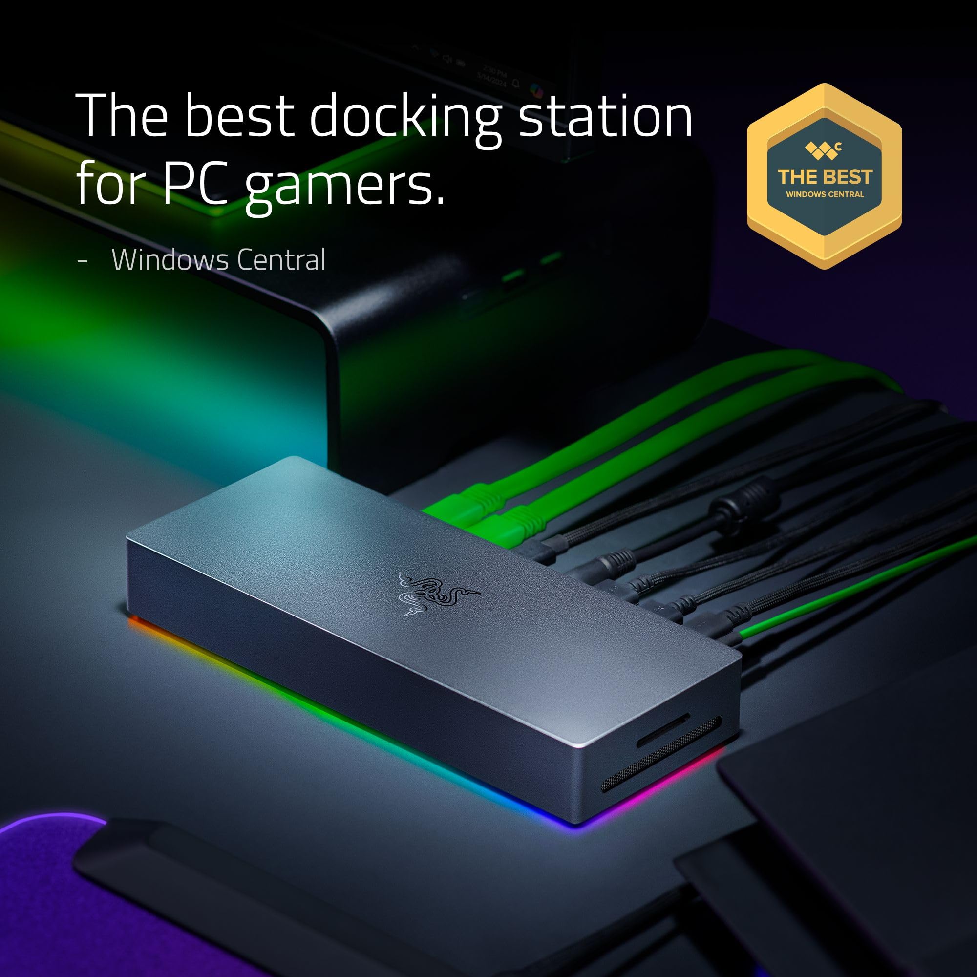 razer-thunderbolt-5-dock-chroma-11-port-docking-station-with-m-2-ssd-slot-120gbp image 2