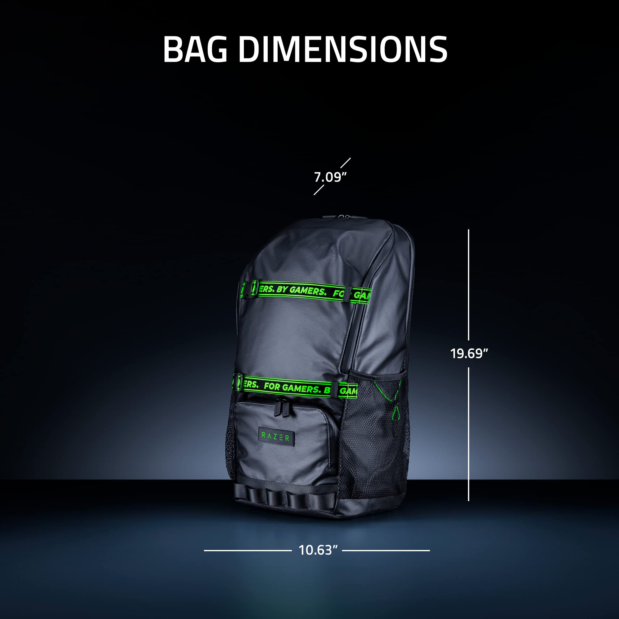 razer-scout-16-inch-gaming-laptop-backpack-lightweight-water-resistant-travel-ca image 8
