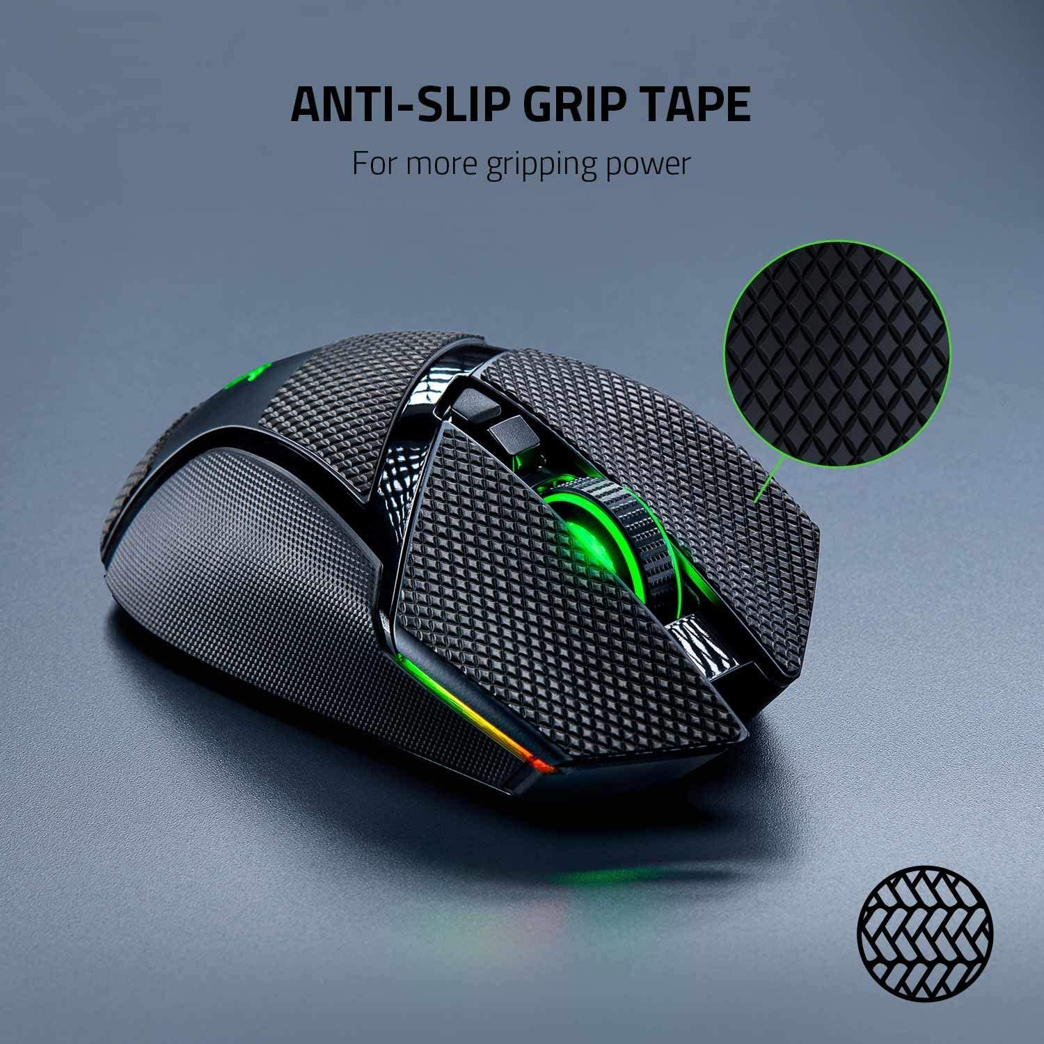 razer-mouse-grip-tape-viper-mini-pre-cut-self-adhesive-anti-slip-polyurethane-gr image 3