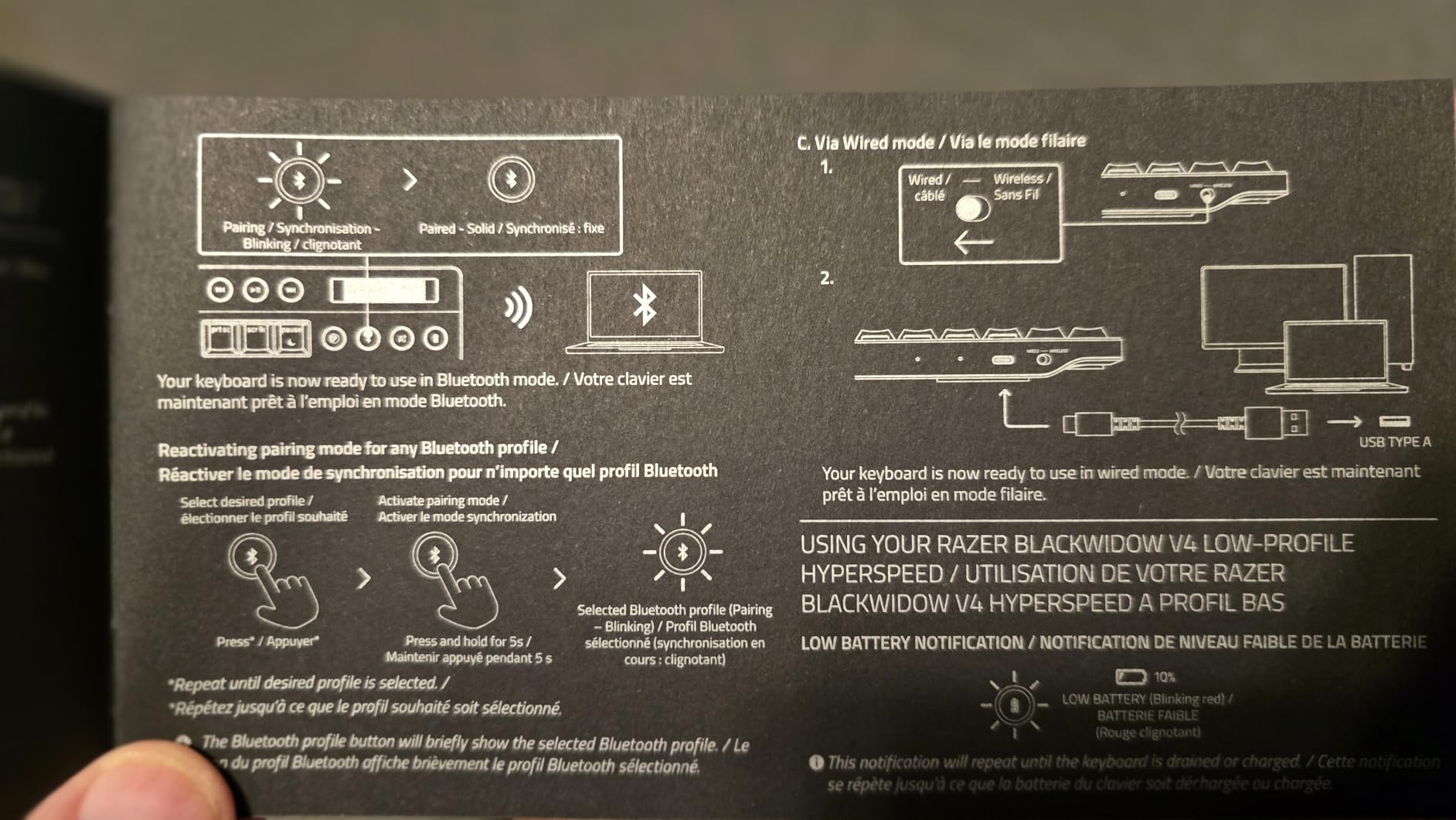 Solid wireless mech