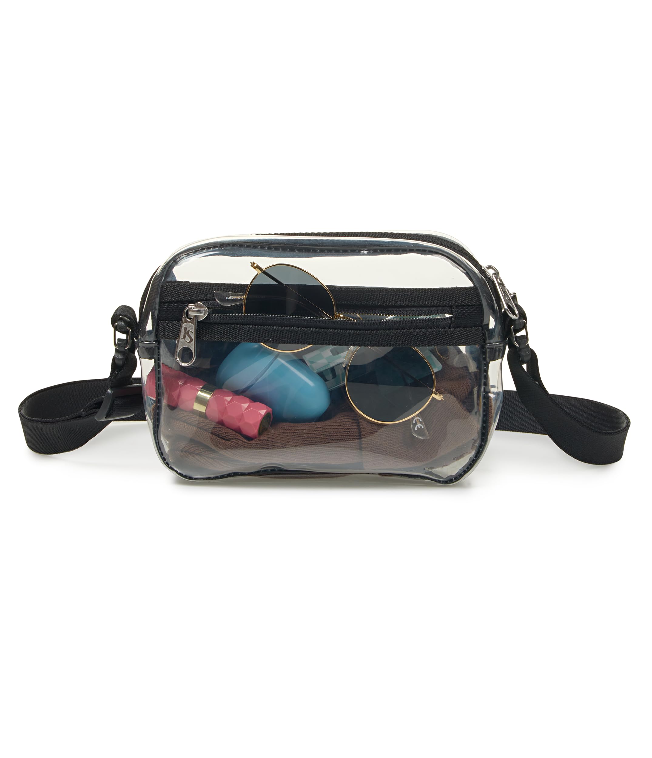 jansport-clear-crossbody-bag-transparent-clear-crossbody-for-events-stadiums-eve image 5