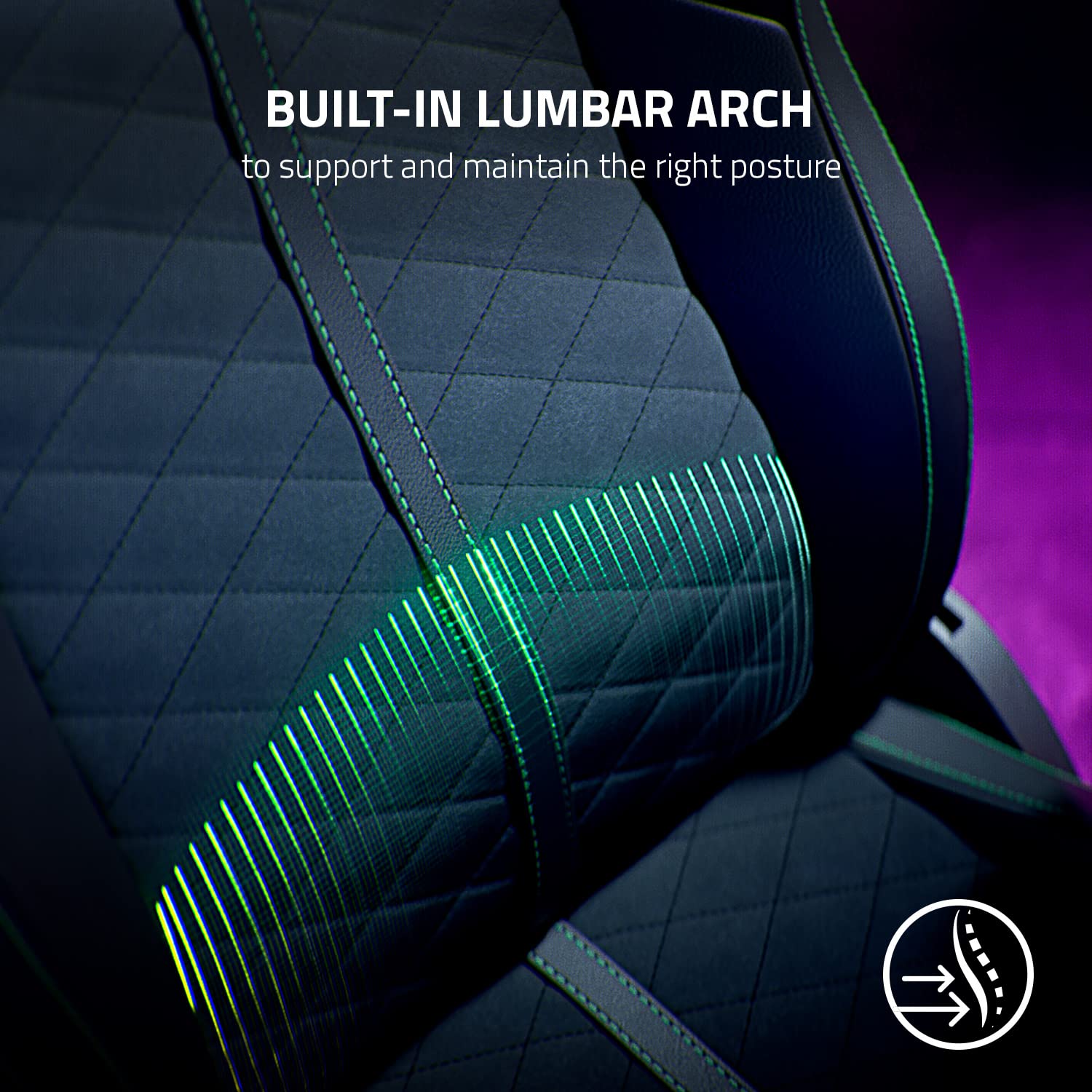 razer-enki-gaming-chair-all-day-comfort-built-in-lumbar-arch-optimized-cushion-d image 4